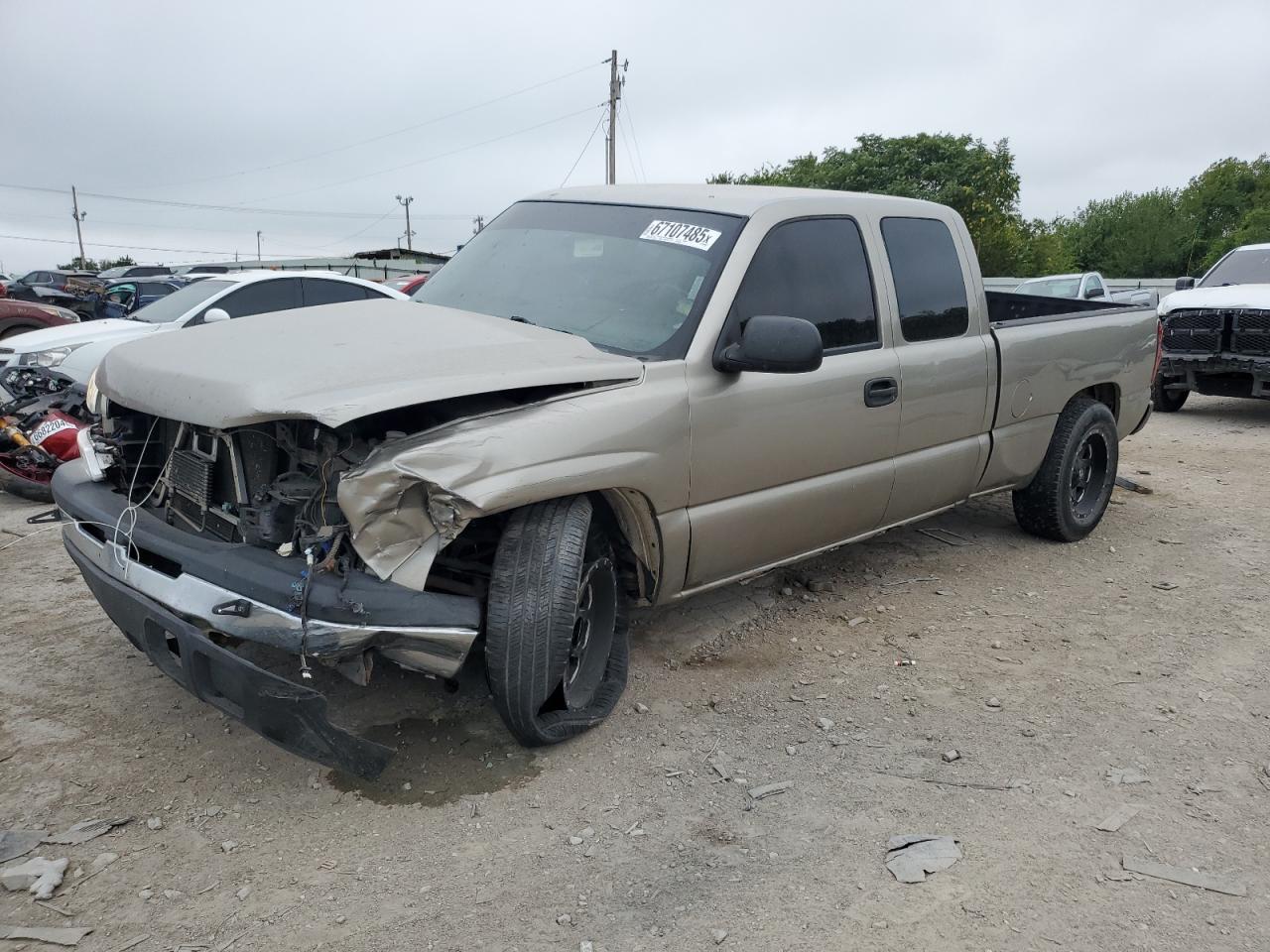 2006 Chevrolet Silverado C1500 Tan vin: 2GCEC19Z161353980