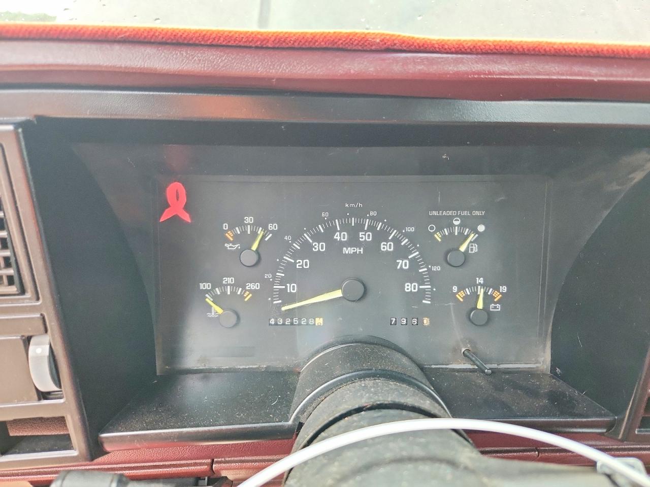 1993 Chevrolet Gmt-400 C1500 Gray vin: 2GCEC19Z3P1246771