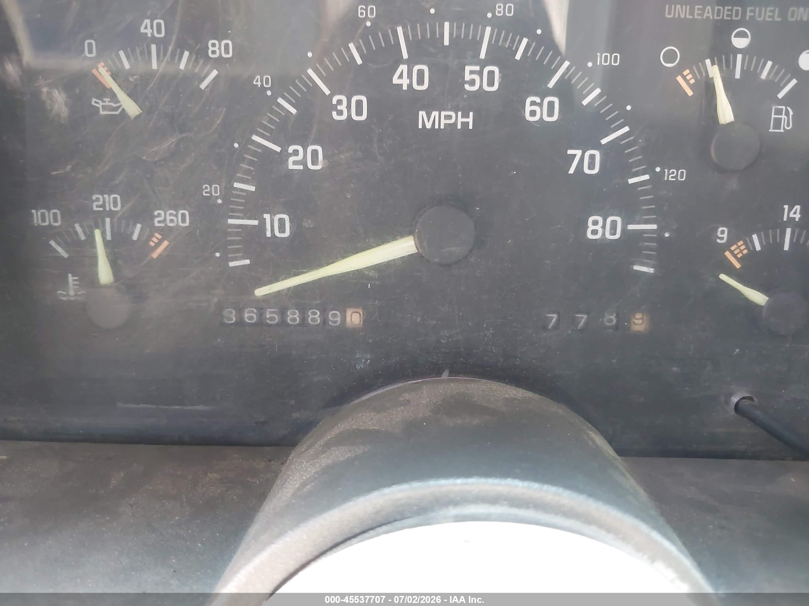 1993 Chevrolet Gmt-400 C1500 Green vin: 2GCEC19ZXP1262899
