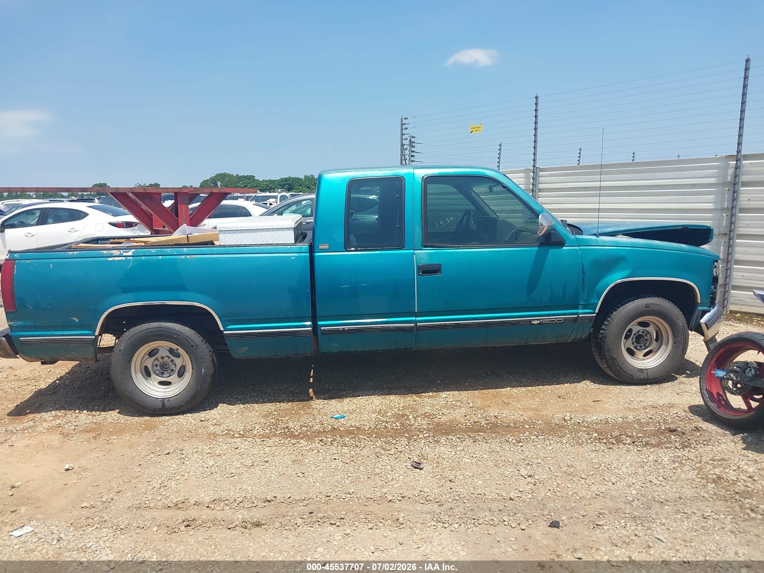 1993 Chevrolet Gmt-400 C1500 Green vin: 2GCEC19ZXP1262899