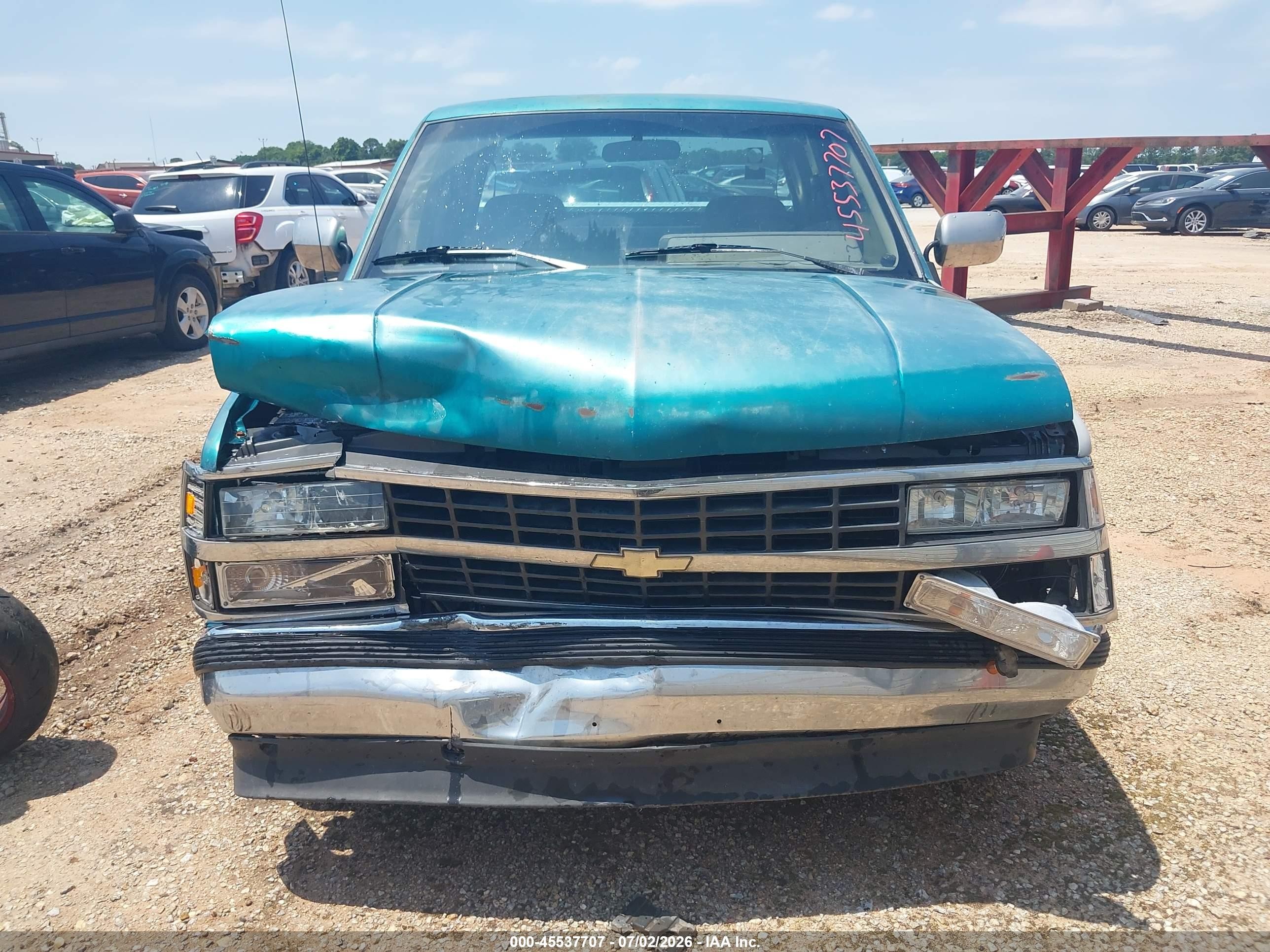 1993 Chevrolet Gmt-400 C1500 Green vin: 2GCEC19ZXP1262899