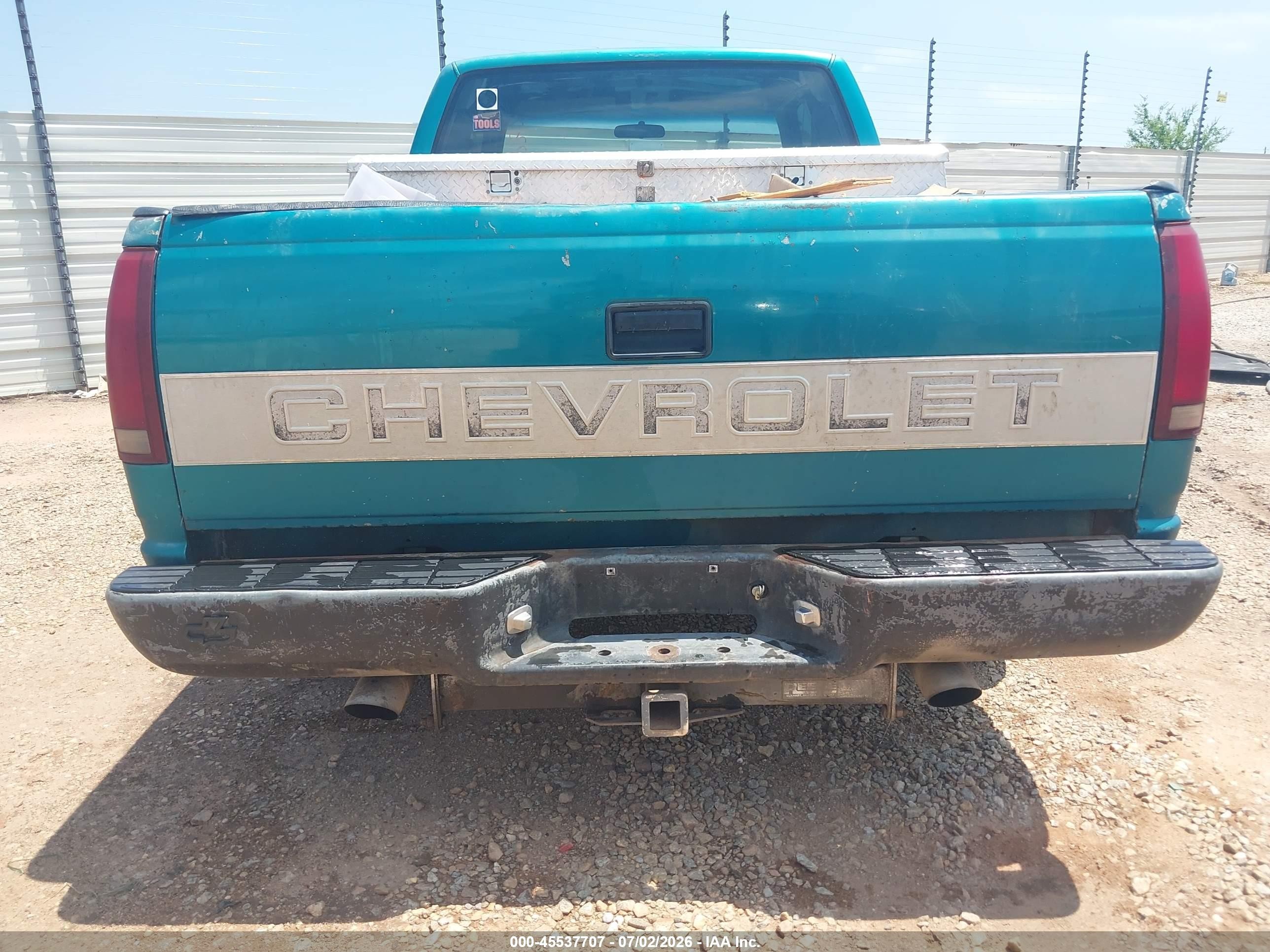 1993 Chevrolet Gmt-400 C1500 Green vin: 2GCEC19ZXP1262899