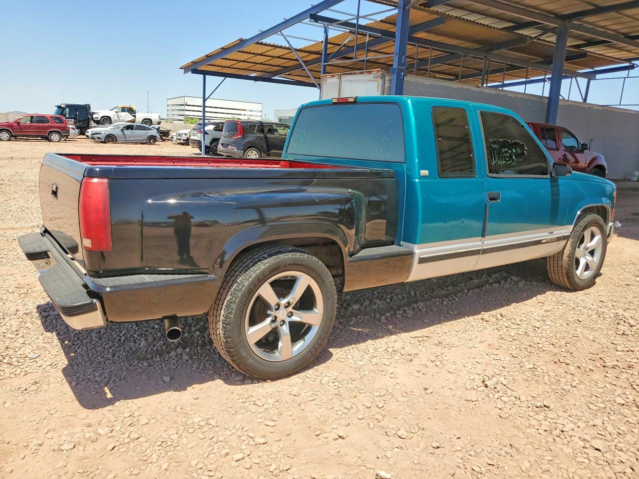 1994 Chevrolet Gmt-400 C1500 Teal vin: 2GCEC19ZXR1184384