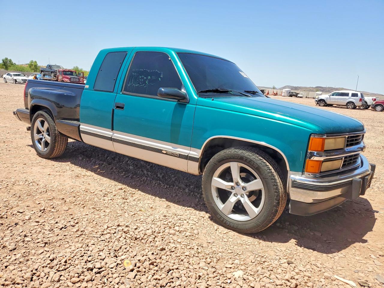 1994 Chevrolet Gmt-400 C1500 Teal vin: 2GCEC19ZXR1184384