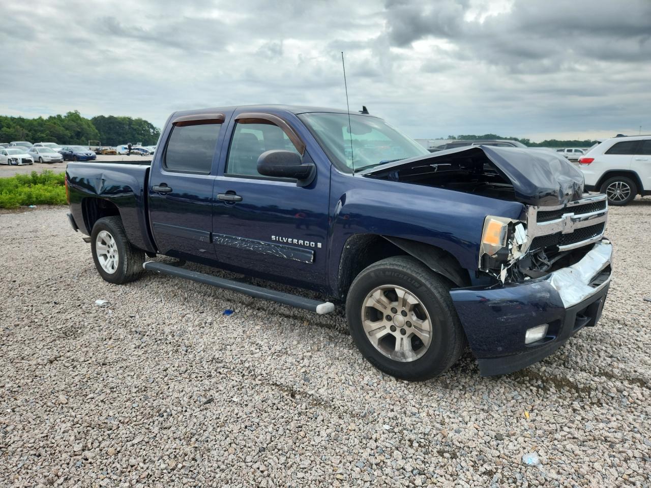 2009 Chevrolet Silverado C1500 Lt Blue vin: 2GCEC23J791141646