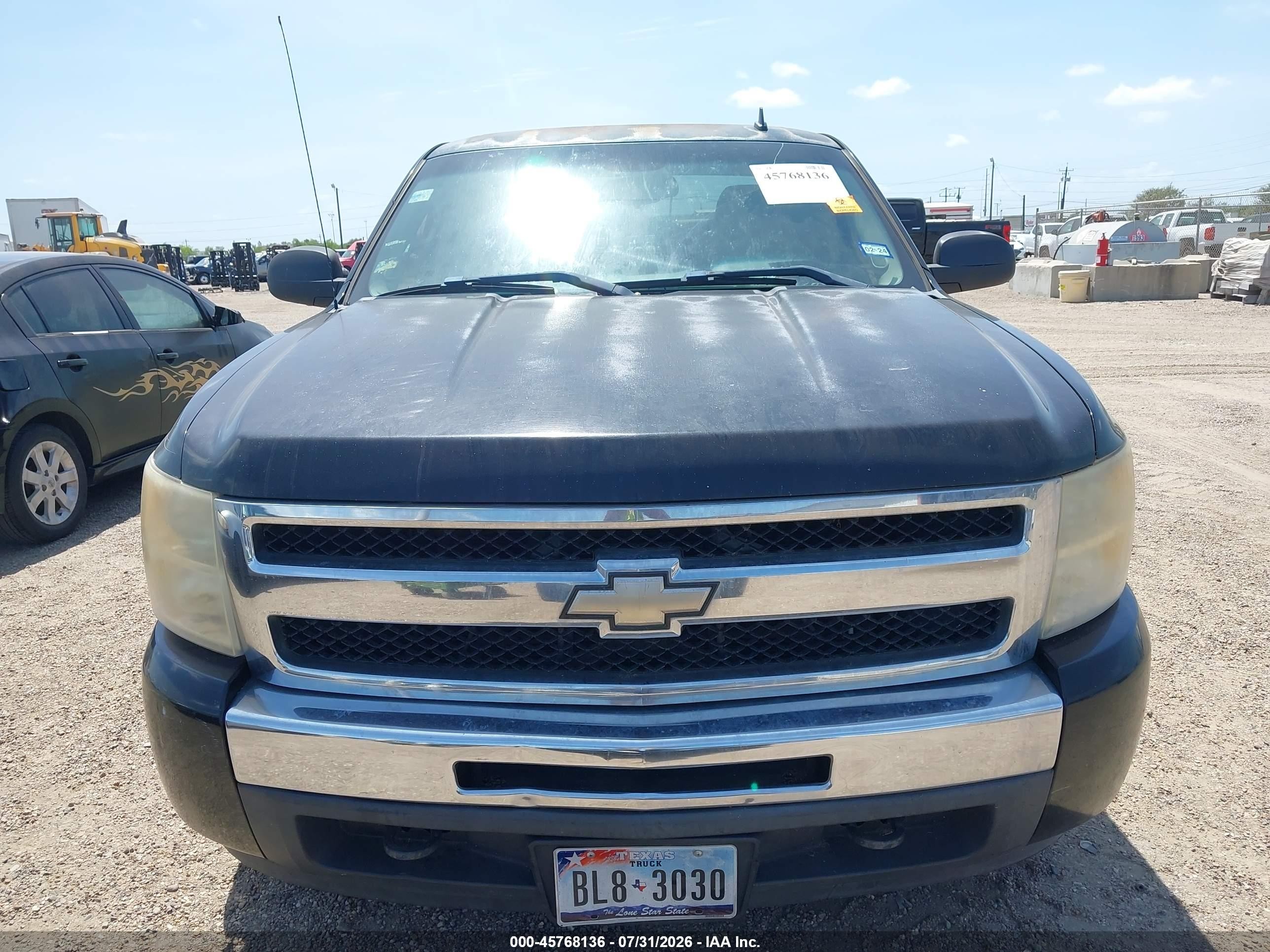 2009 Chevrolet Silverado 1500 Lt Black vin: 2GCEC29C091130478