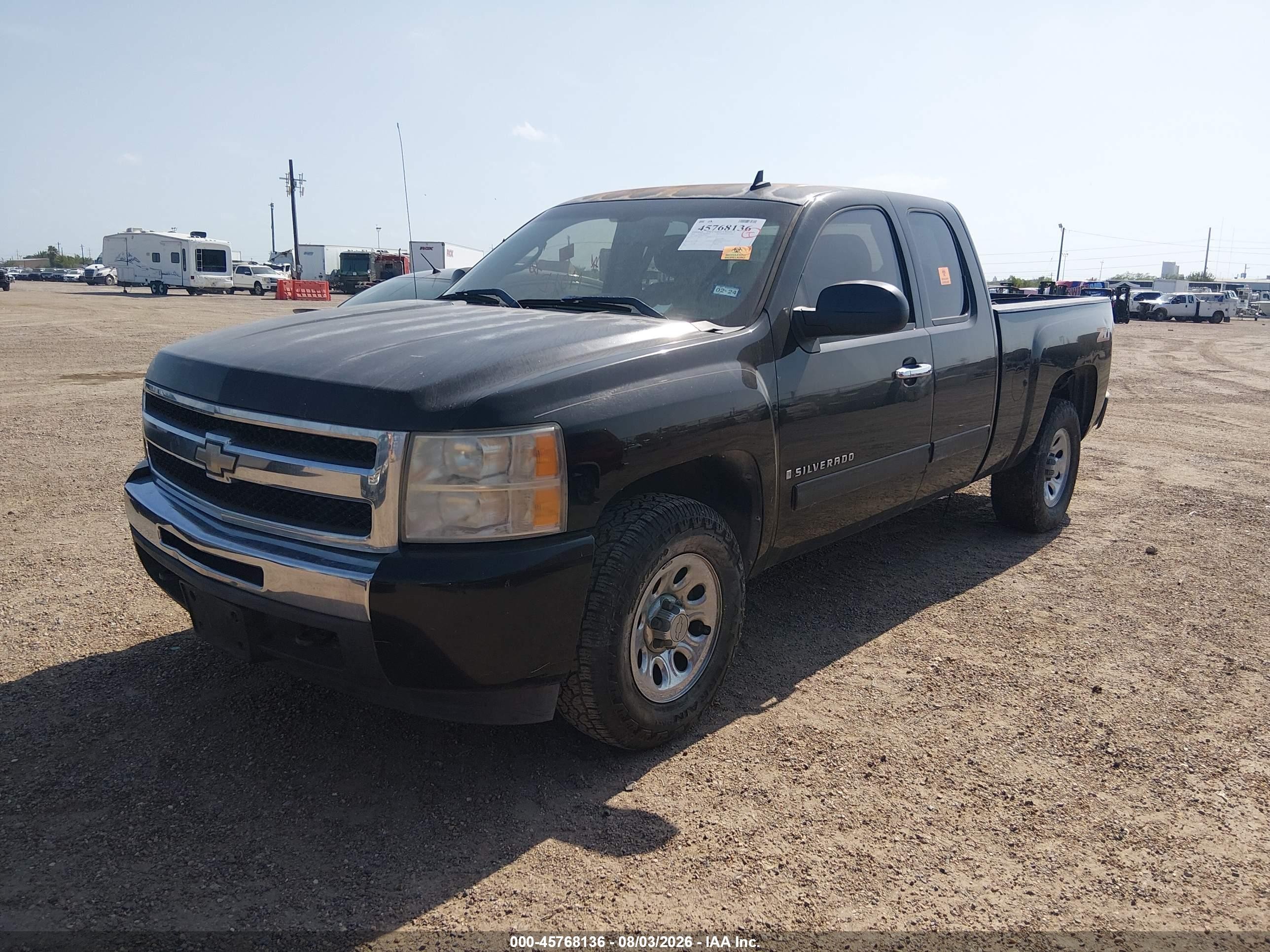 2009 Chevrolet Silverado 1500 Lt Black vin: 2GCEC29C091130478