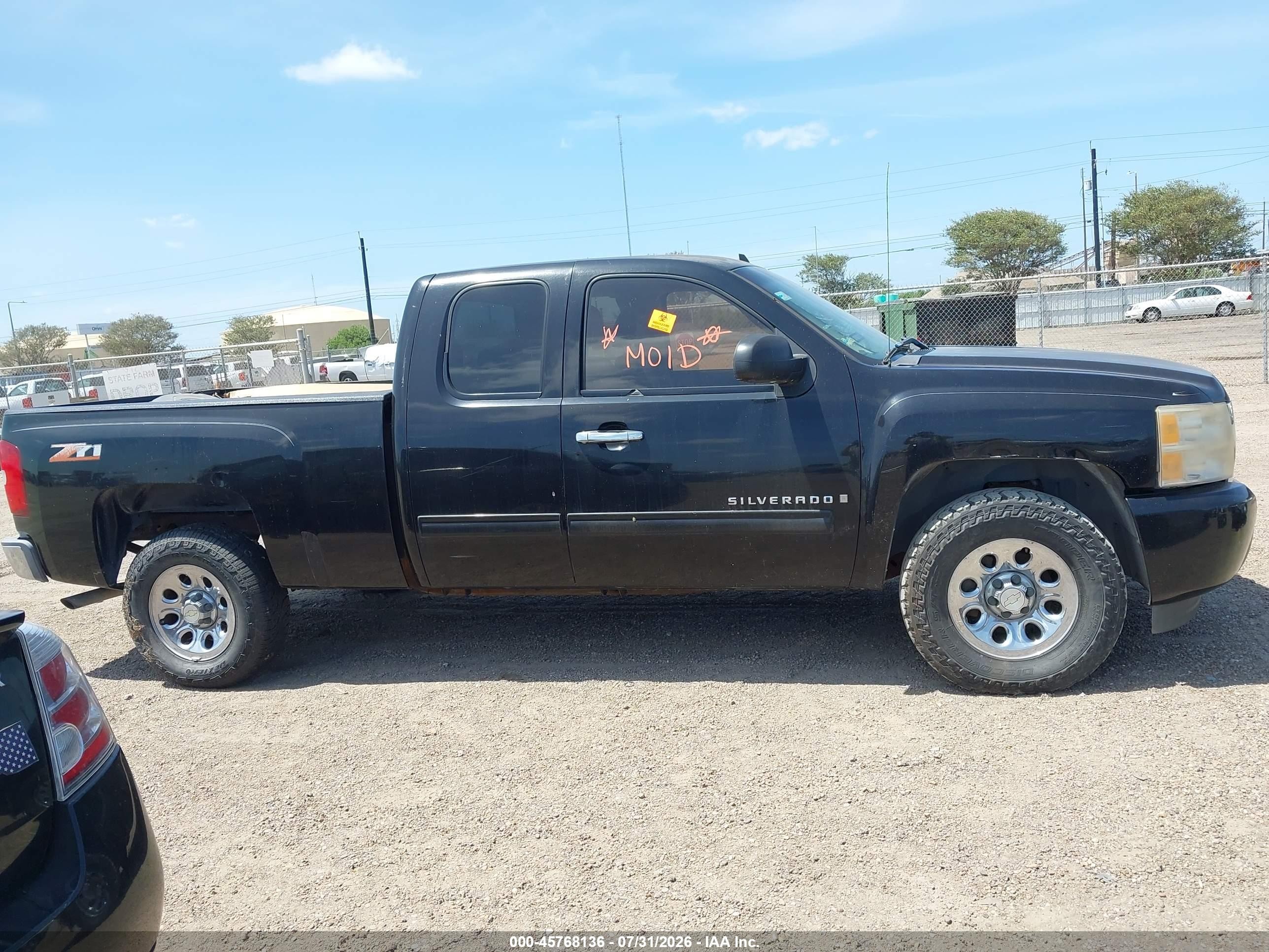 2009 Chevrolet Silverado 1500 Lt Black vin: 2GCEC29C091130478