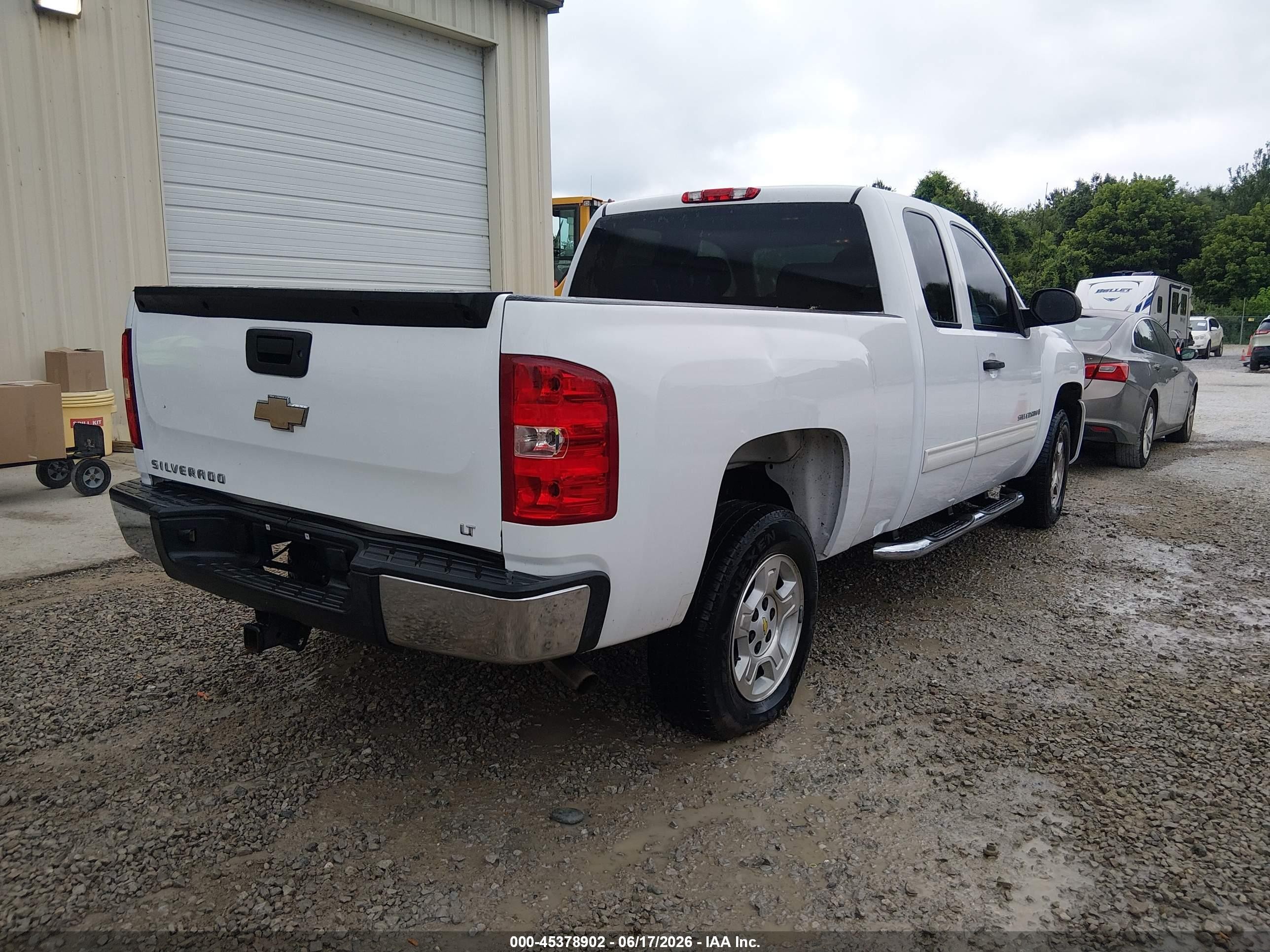 2009 Chevrolet Silverado 1500 Lt White vin: 2GCEC29J291107072