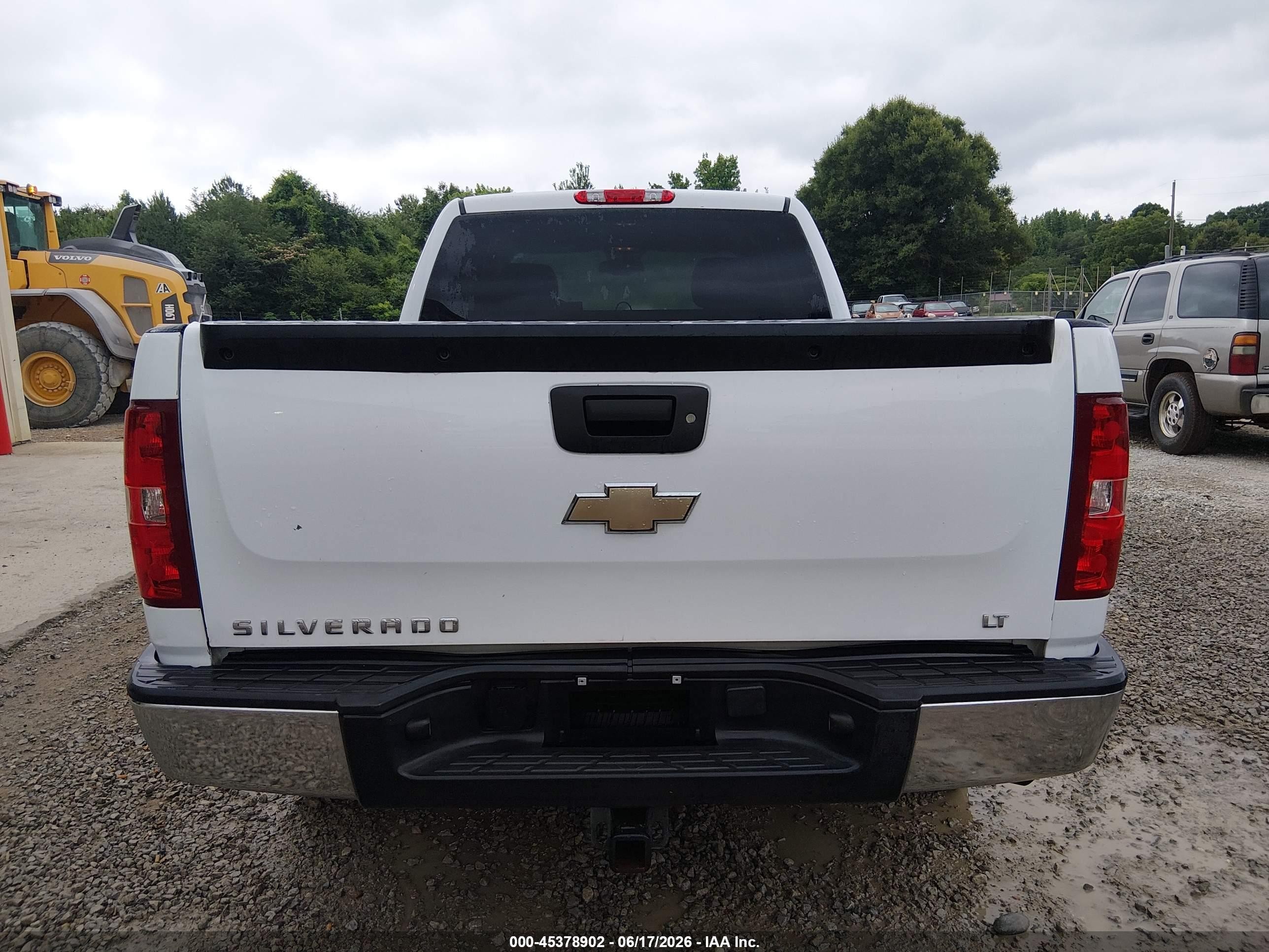 2009 Chevrolet Silverado 1500 Lt White vin: 2GCEC29J291107072
