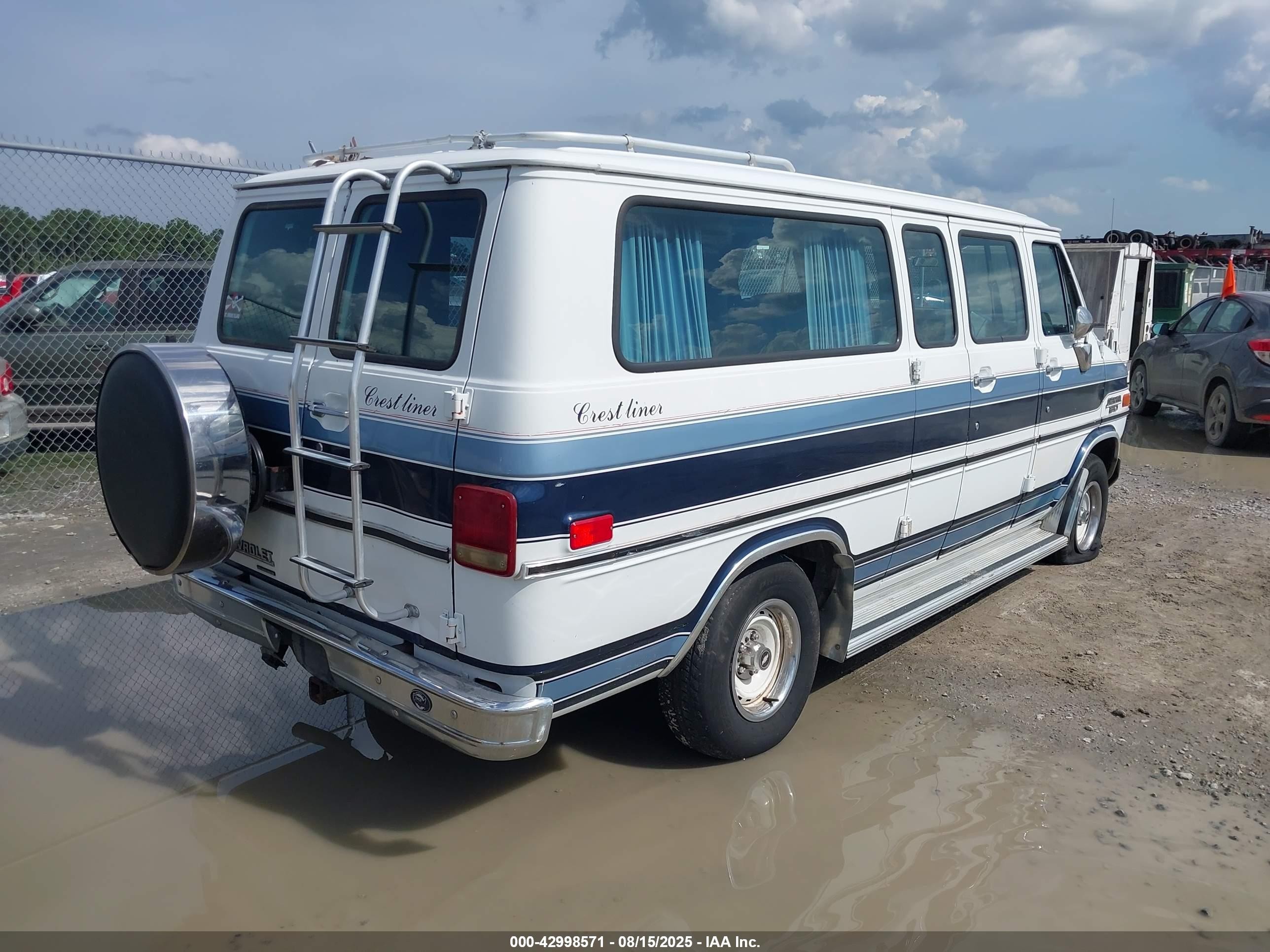 1988 Chevrolet G20   Белый vin: 2GCEG25K4J4112747