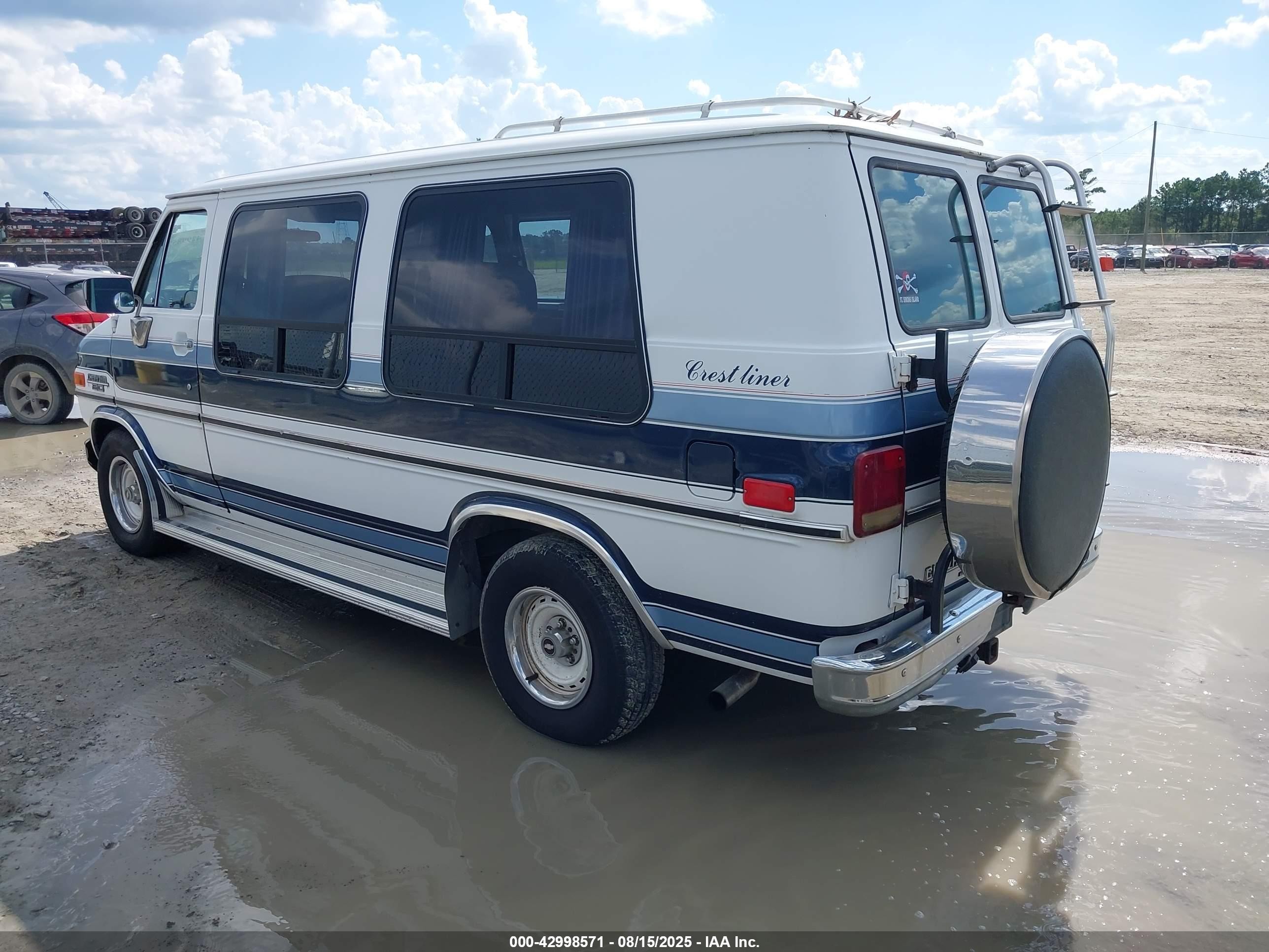 1988 Chevrolet G20   Белый vin: 2GCEG25K4J4112747