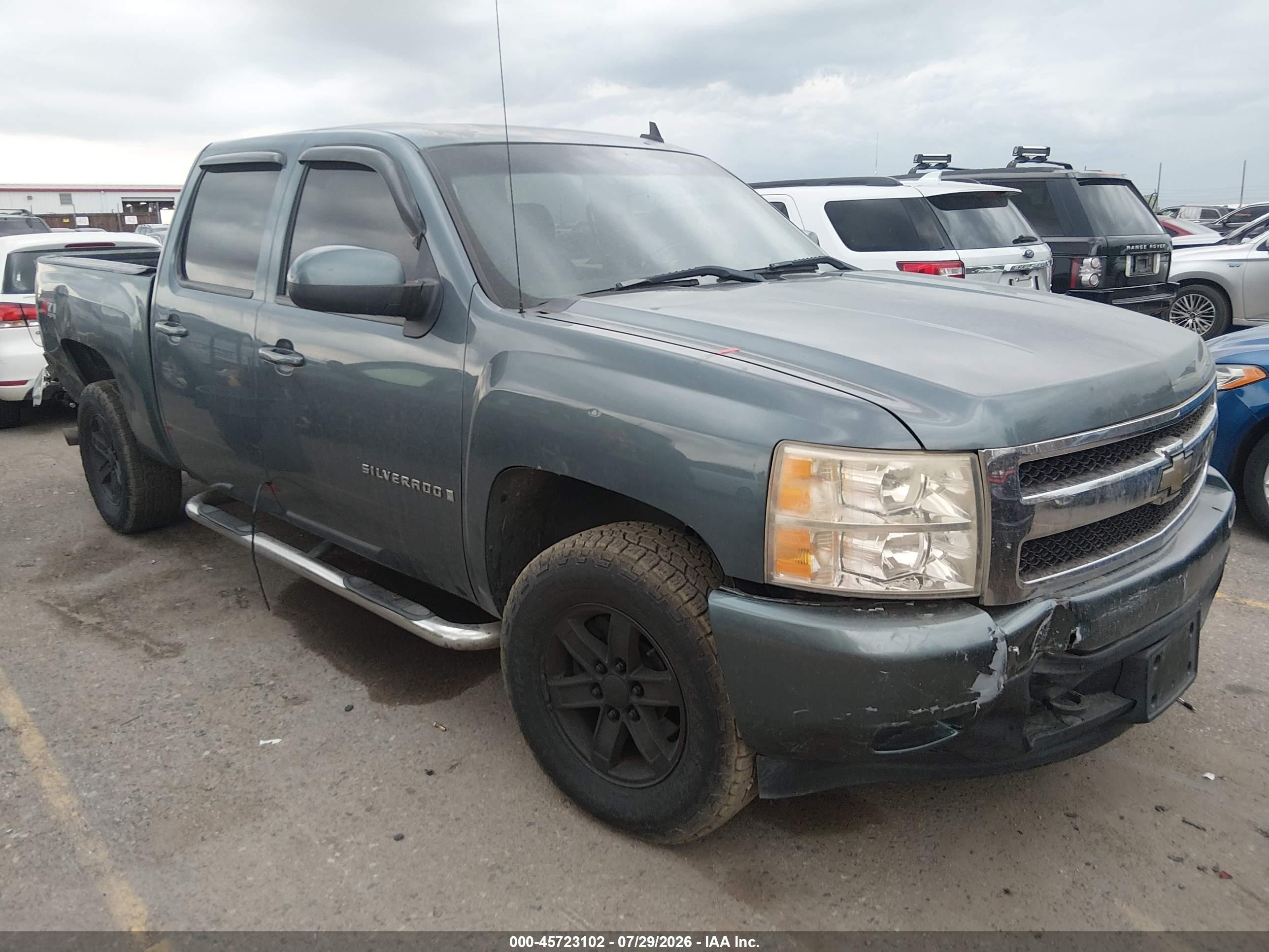 2007 Chevrolet Silverado 1500 Ltz Teal vin: 2GCEK133071667807