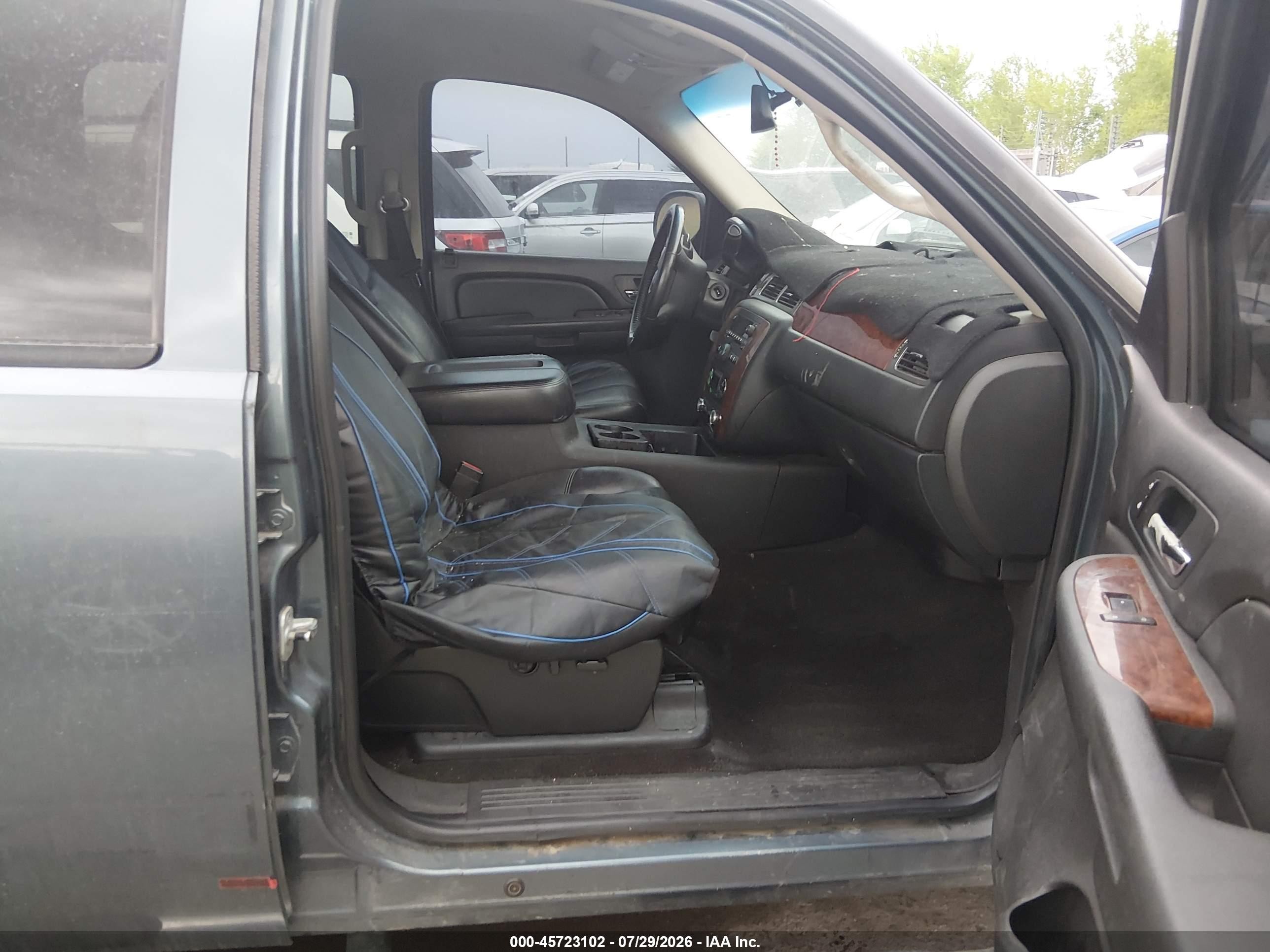 2007 Chevrolet Silverado 1500 Ltz Teal vin: 2GCEK133071667807