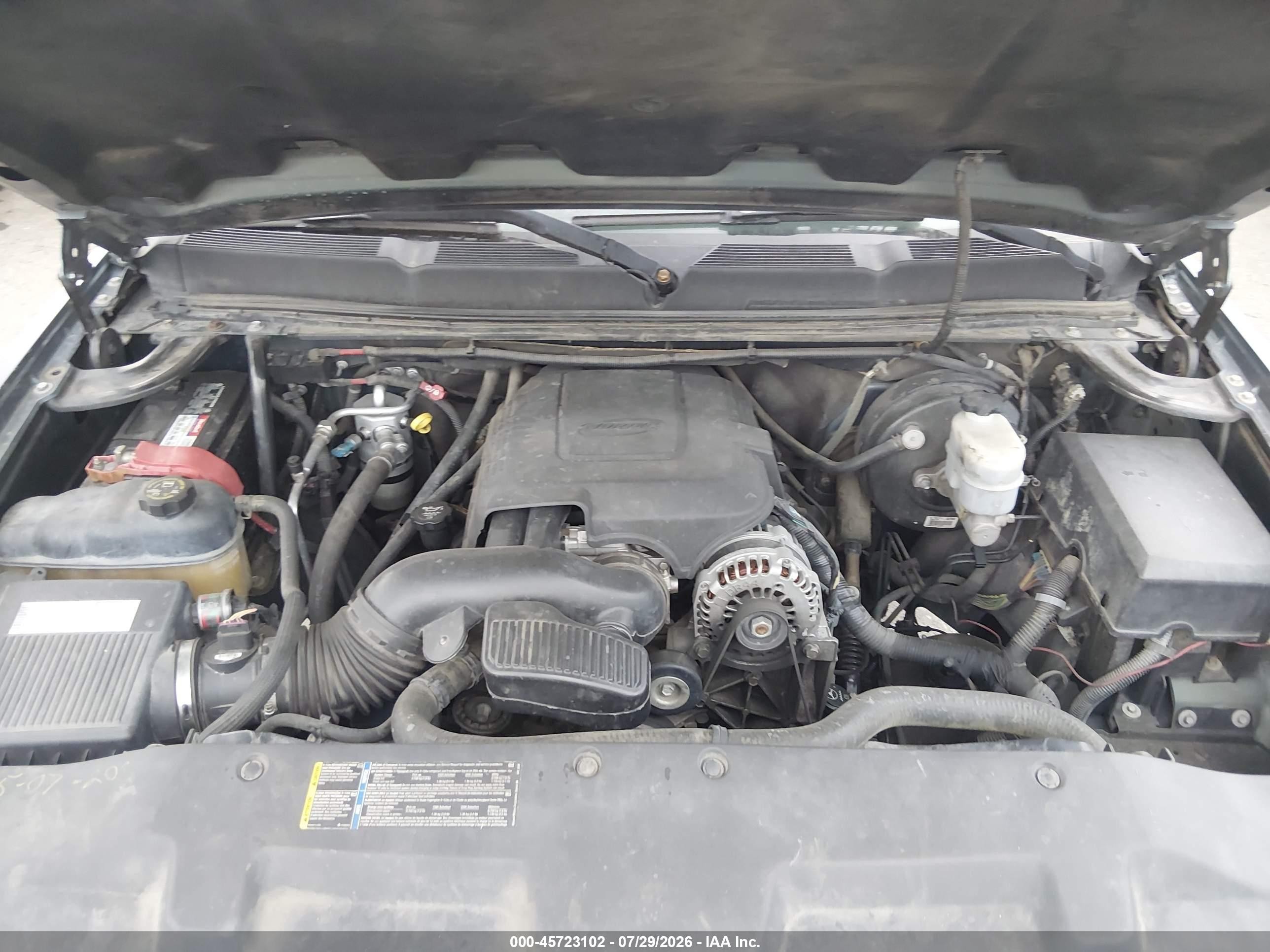 2007 Chevrolet Silverado 1500 Ltz Teal vin: 2GCEK133071667807