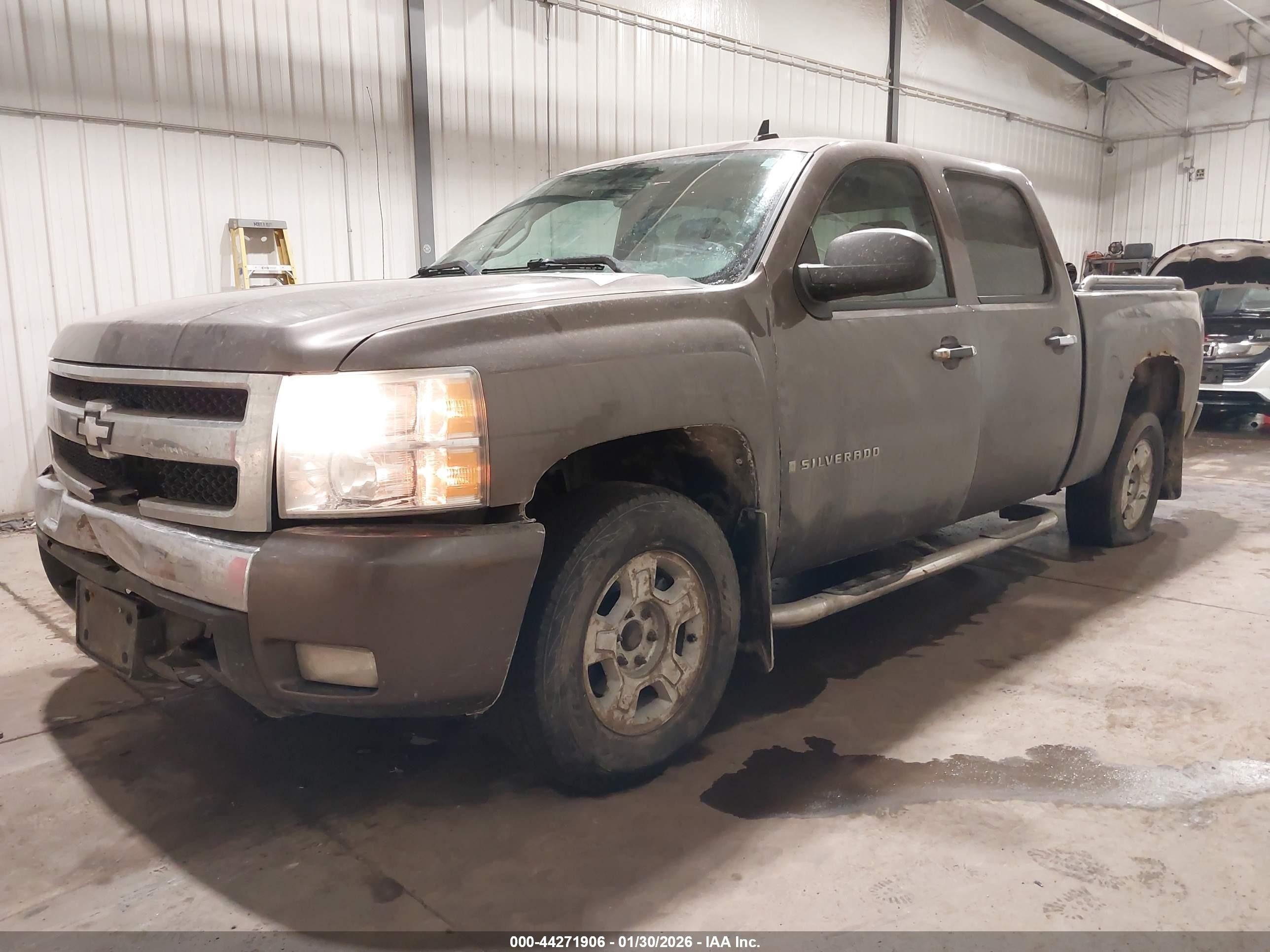 2008 Chevrolet Silverado 1500 Lt1 Gray vin: 2GCEK133181190984