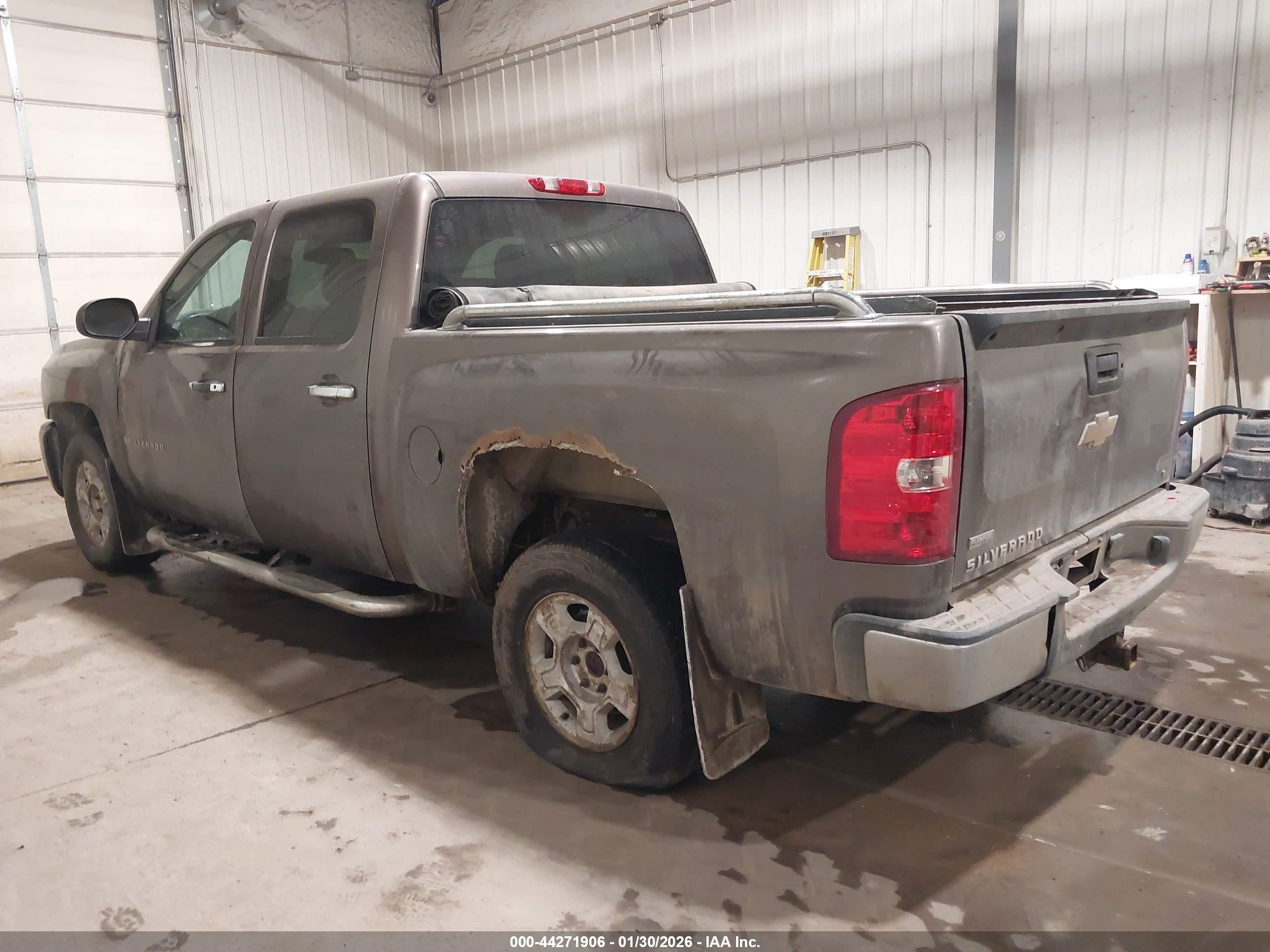 2008 Chevrolet Silverado 1500 Lt1 Gray vin: 2GCEK133181190984