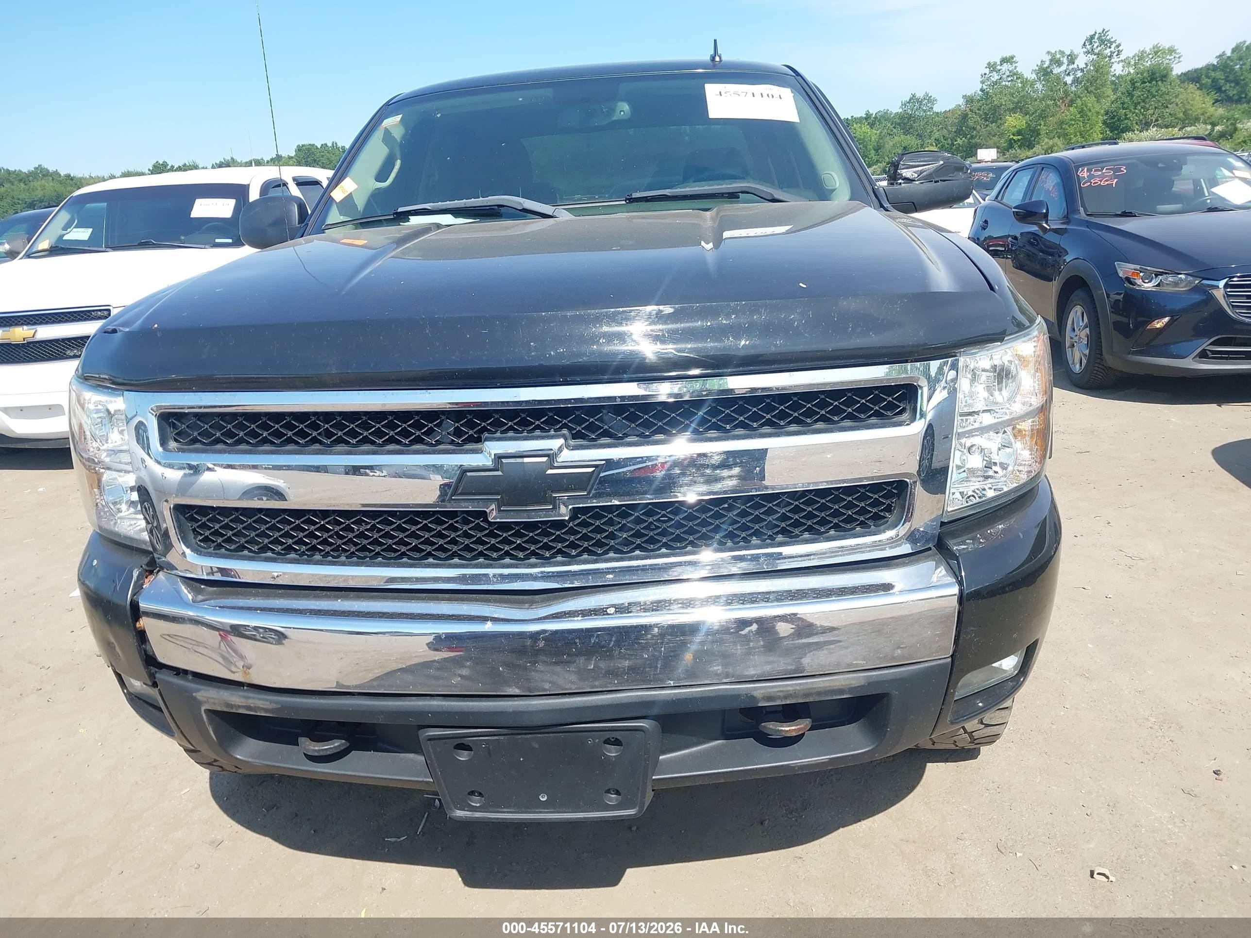 2007 Chevrolet Silverado 1500 Lt2 Black vin: 2GCEK133271657019