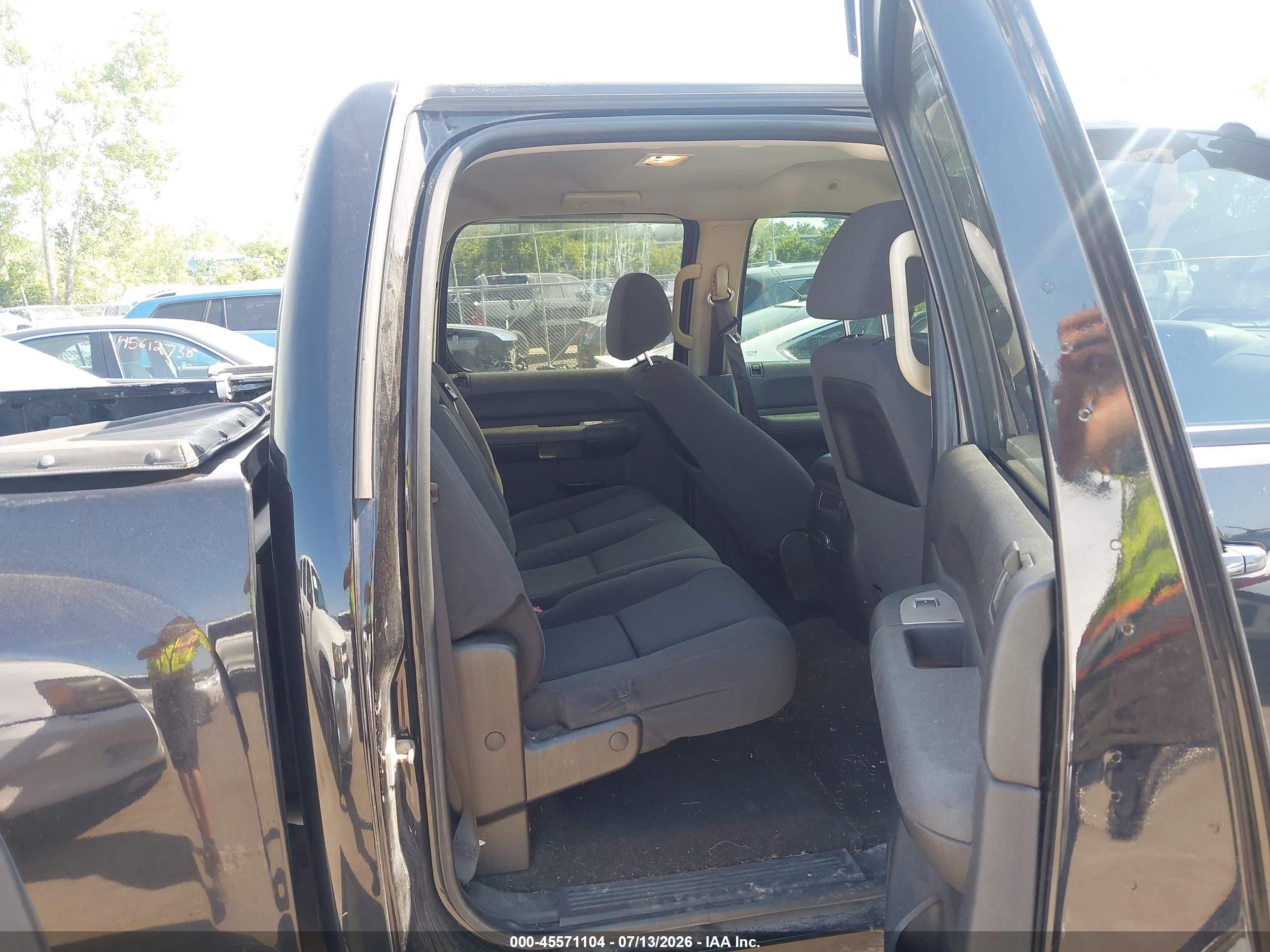 2007 Chevrolet Silverado 1500 Lt2 Black vin: 2GCEK133271657019