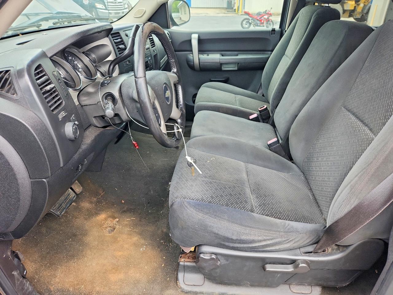 2008 Chevrolet Silverado K1500 Blue vin: 2GCEK133281158061