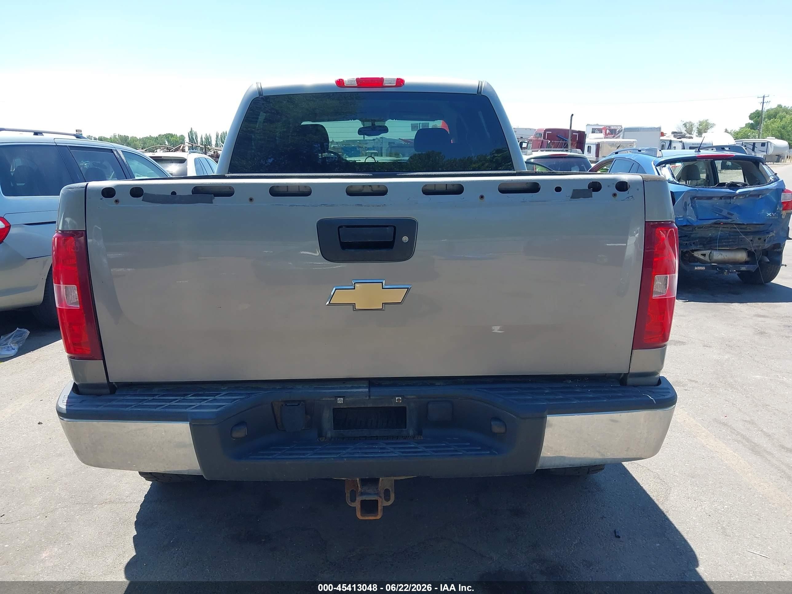2008 Chevrolet Silverado 1500 Lt1/lt2/ltz/work Truck Gray vin: 2GCEK133281305009
