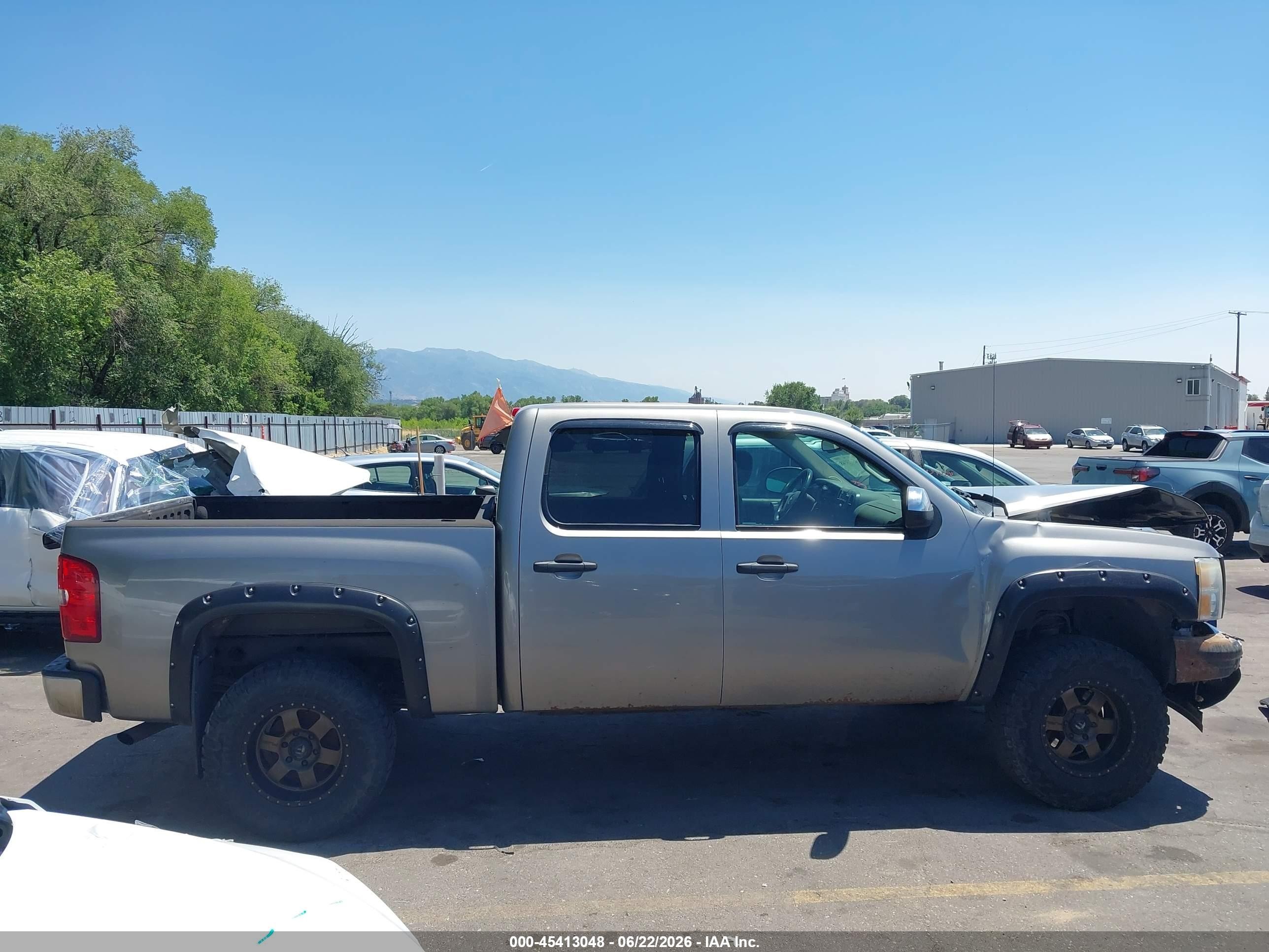 2008 Chevrolet Silverado 1500 Lt1/lt2/ltz/work Truck Gray vin: 2GCEK133281305009