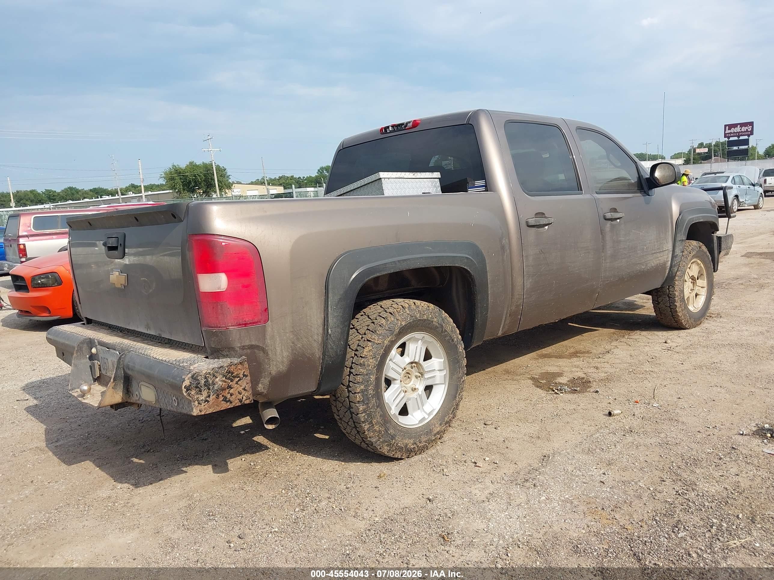 2007 Chevrolet Silverado 1500 Lt1 Brown vin: 2GCEK133371599504