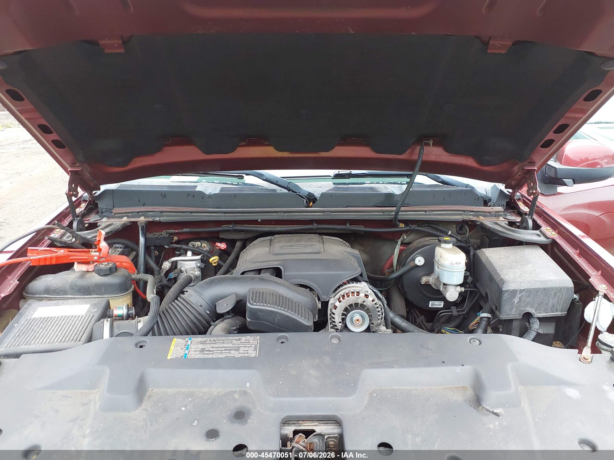 2008 Chevrolet Silverado 1500 Ltz Red vin: 2GCEK133481131167