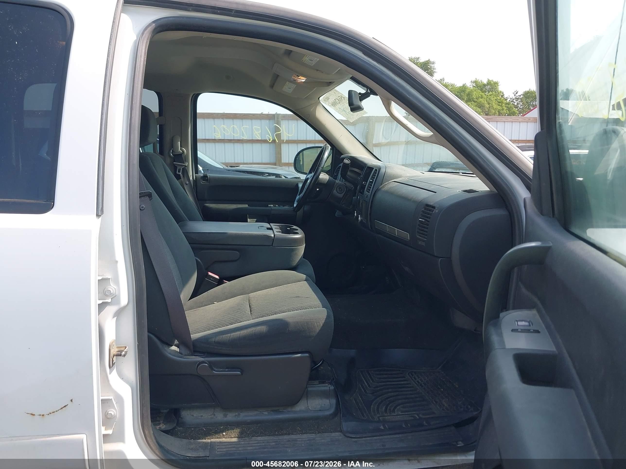 2008 Chevrolet Silverado 1500 Lt1 White vin: 2GCEK133481174598