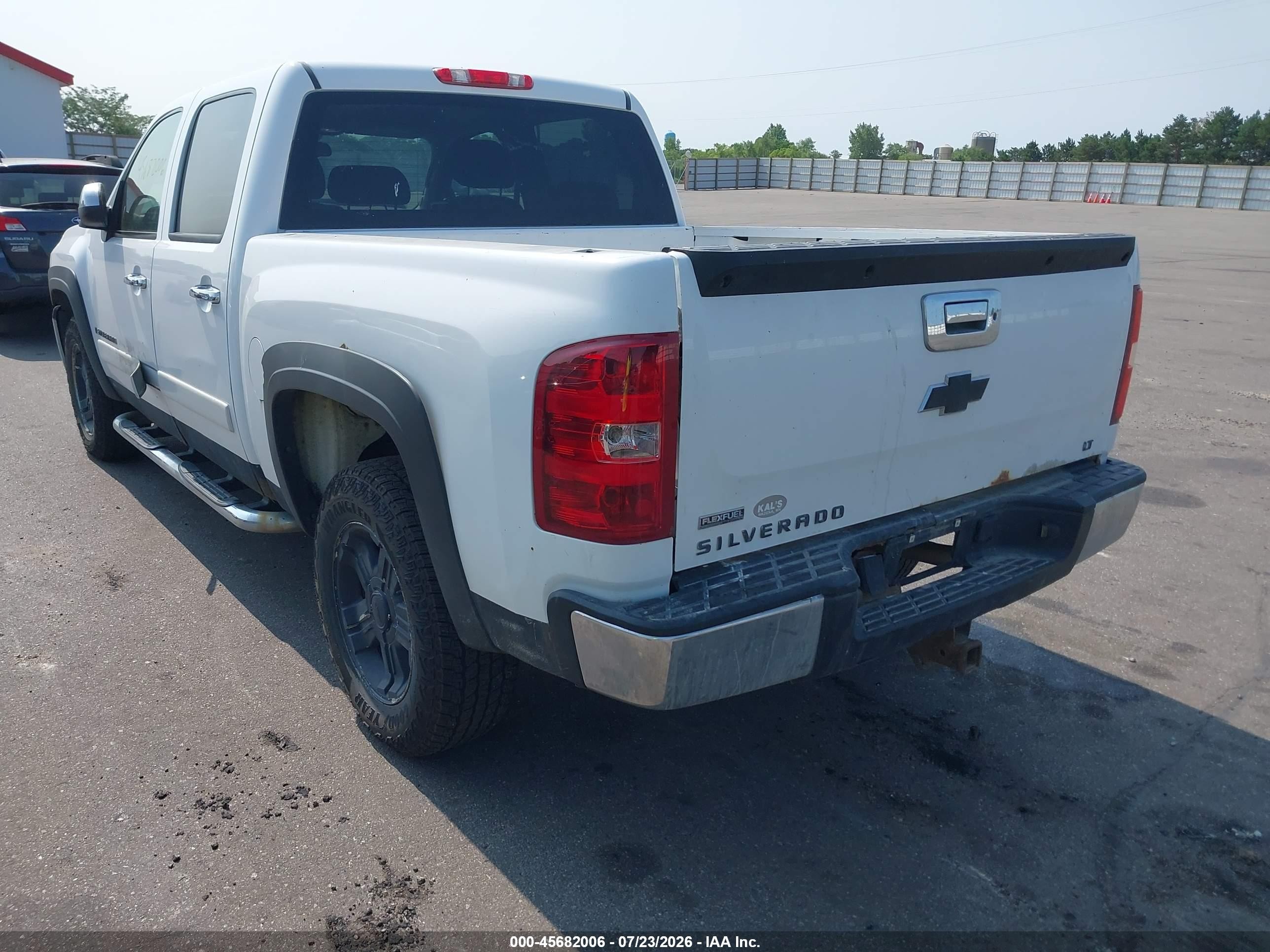 2008 Chevrolet Silverado 1500 Lt1 White vin: 2GCEK133481174598