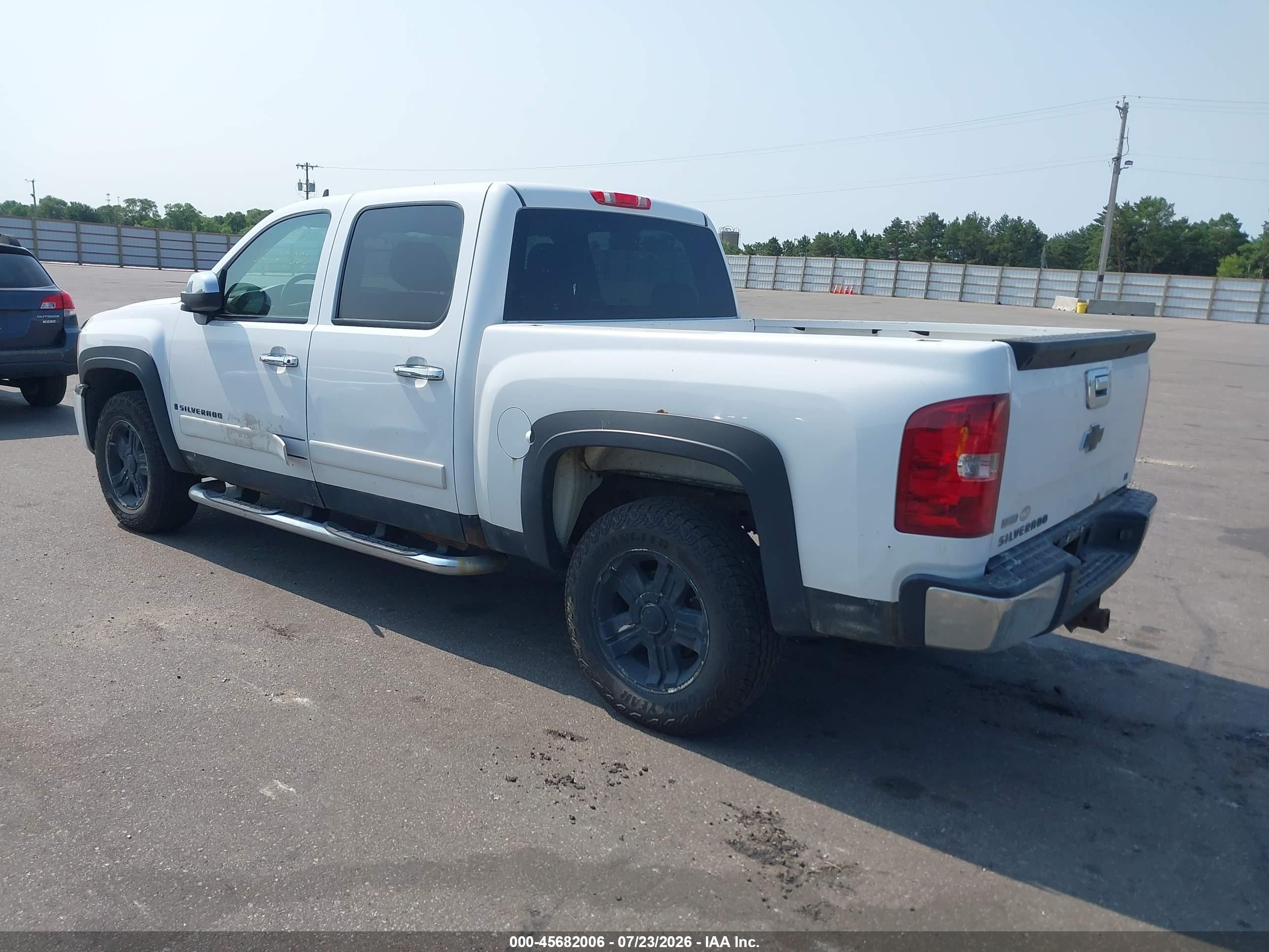 2008 Chevrolet Silverado 1500 Lt1 White vin: 2GCEK133481174598