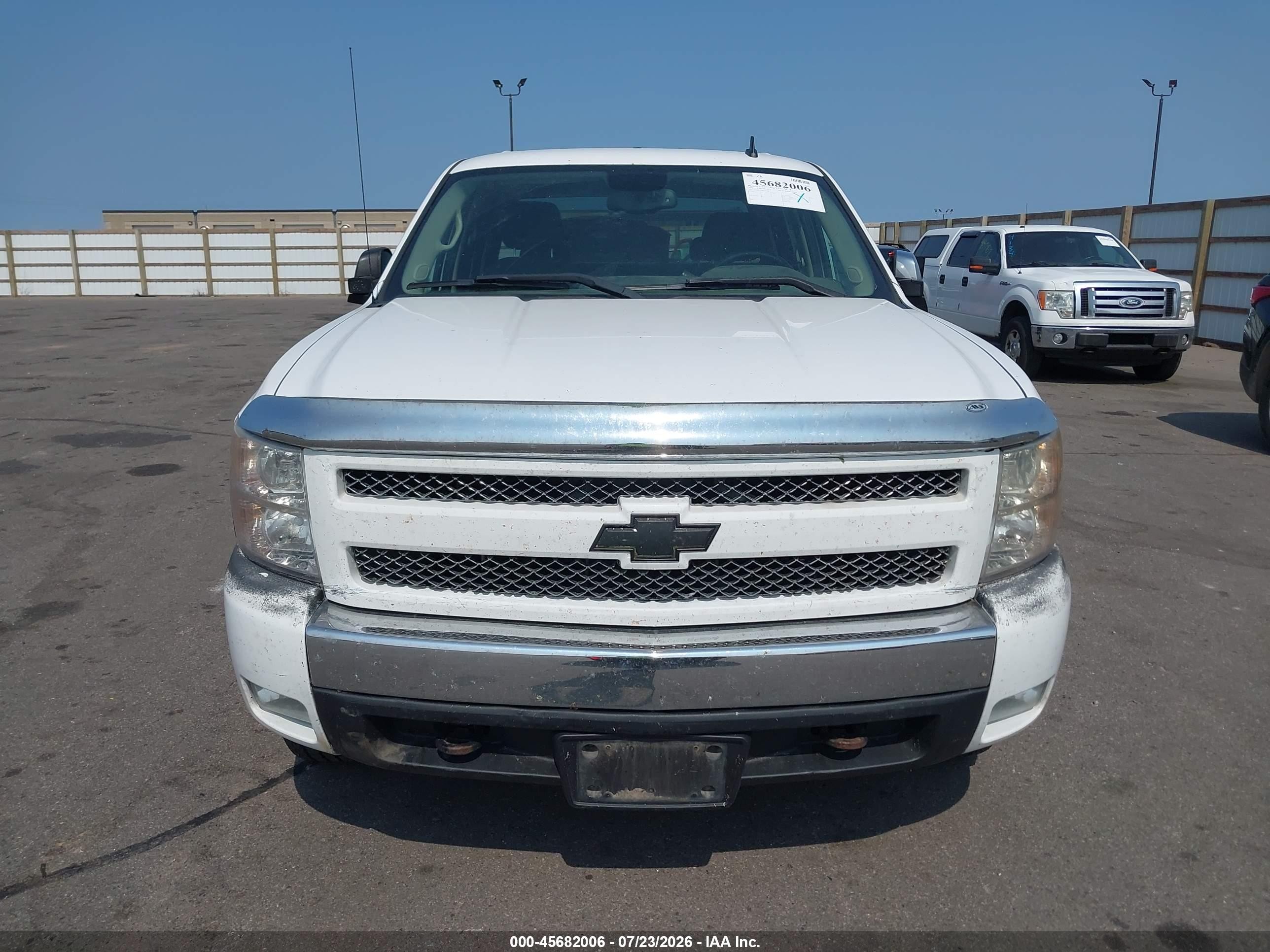 2008 Chevrolet Silverado 1500 Lt1 White vin: 2GCEK133481174598