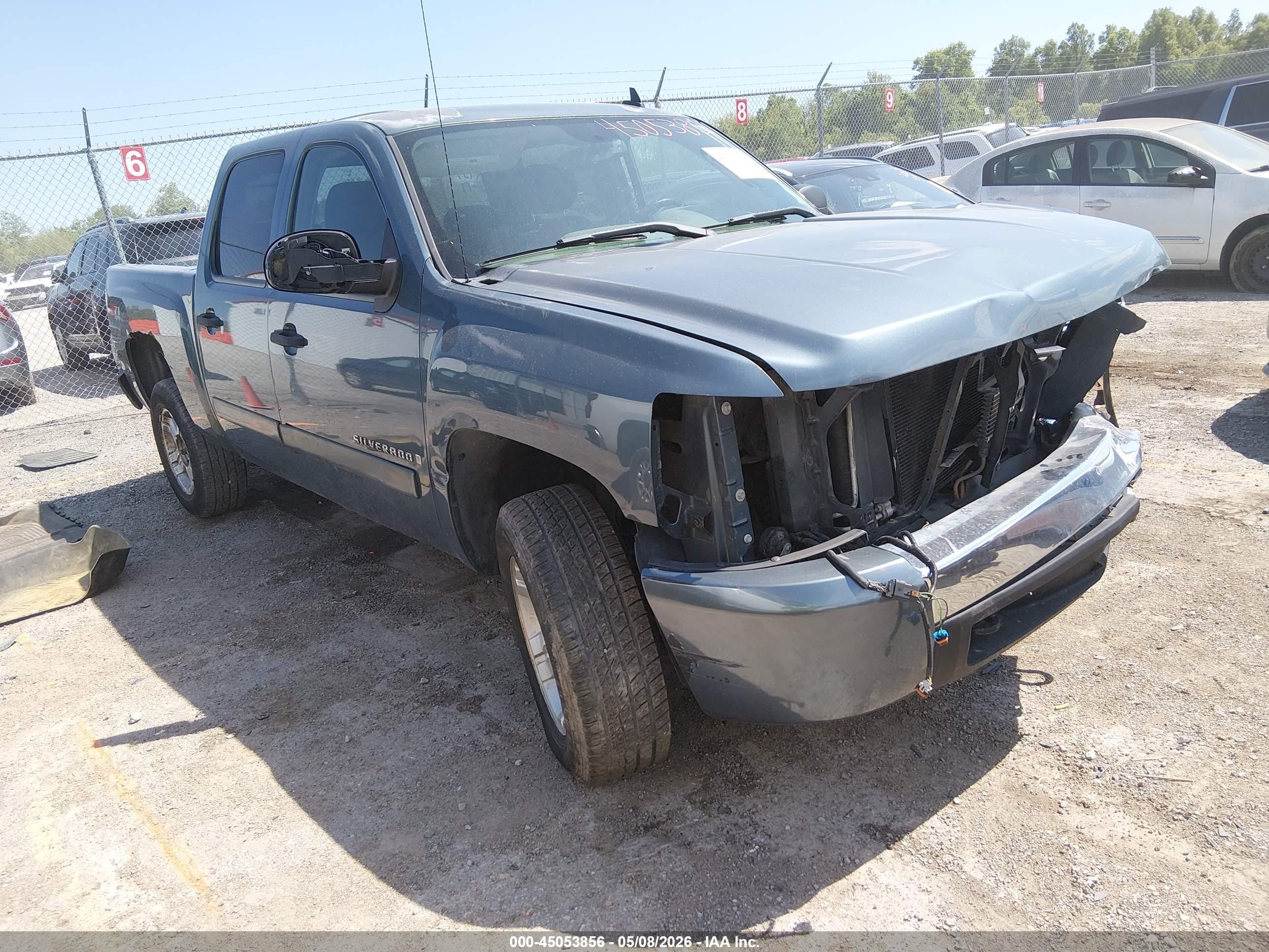 2008 Chevrolet Silverado 1500 Lt1 Blue vin: 2GCEK133581142937