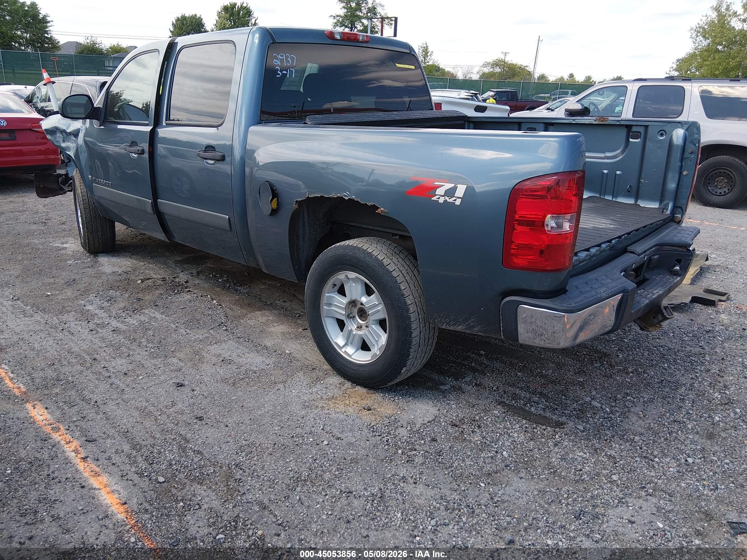2008 Chevrolet Silverado 1500 Lt1 Blue vin: 2GCEK133581142937