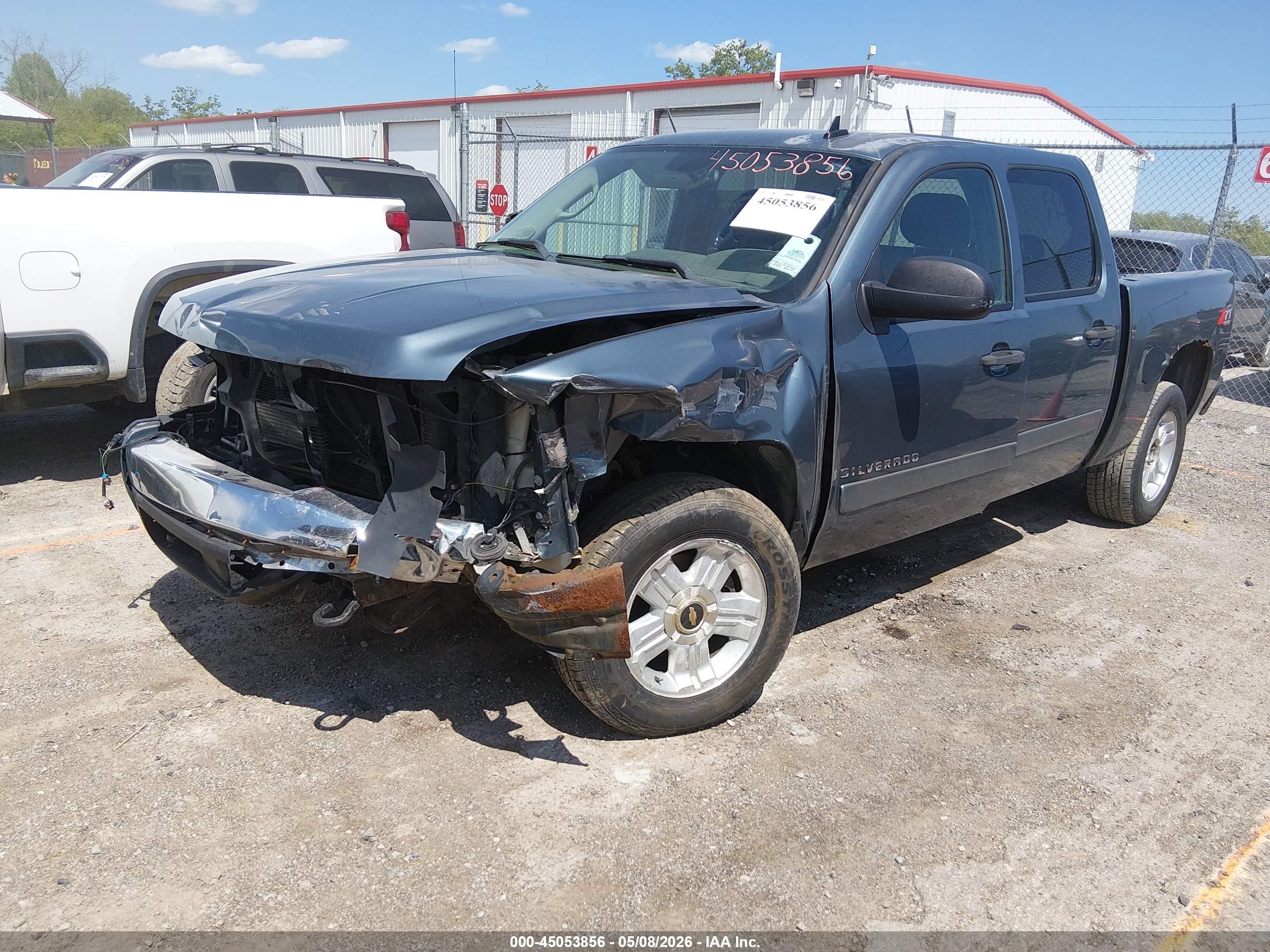 2008 Chevrolet Silverado 1500 Lt1 Blue vin: 2GCEK133581142937