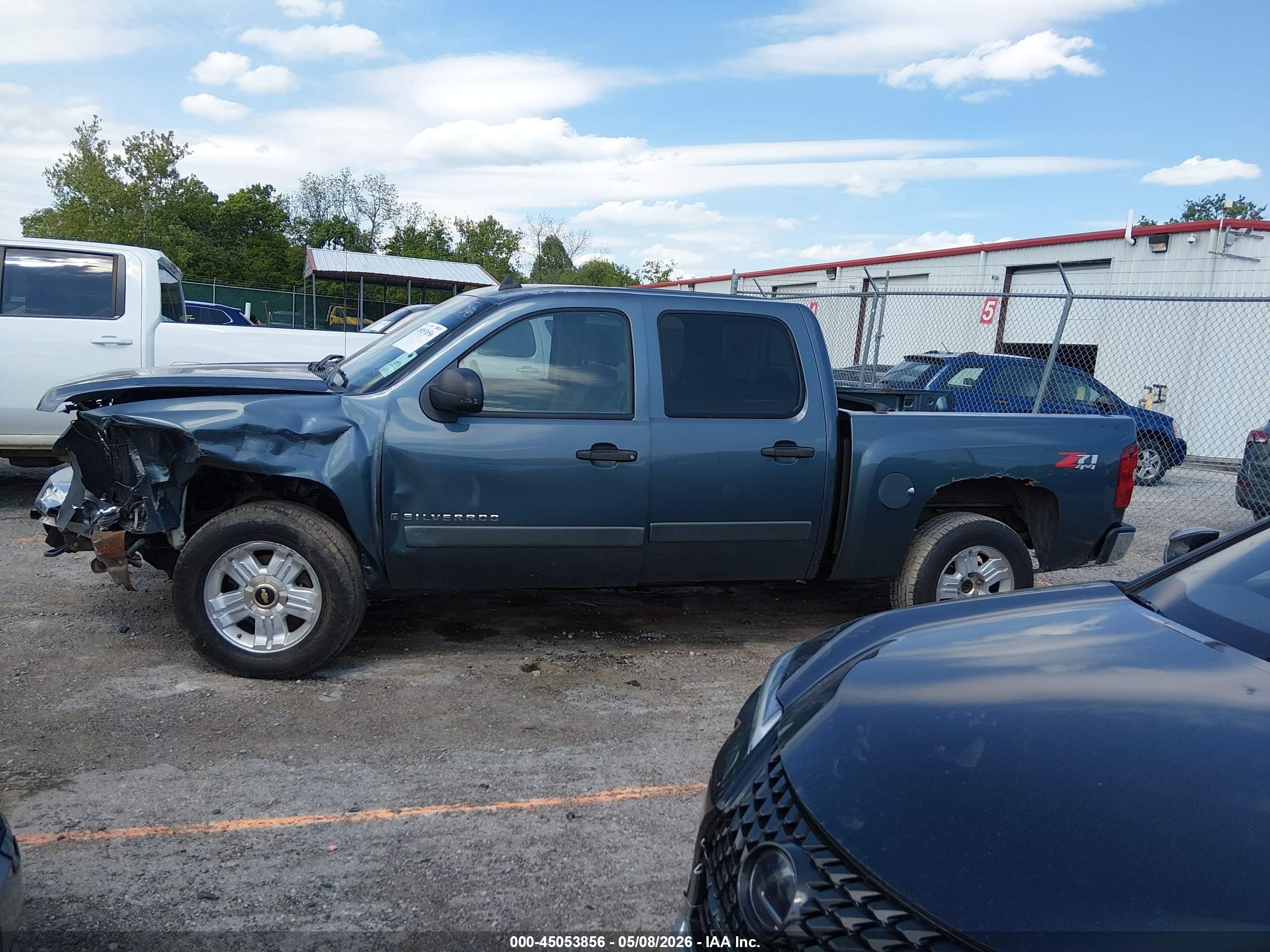 2008 Chevrolet Silverado 1500 Lt1 Blue vin: 2GCEK133581142937