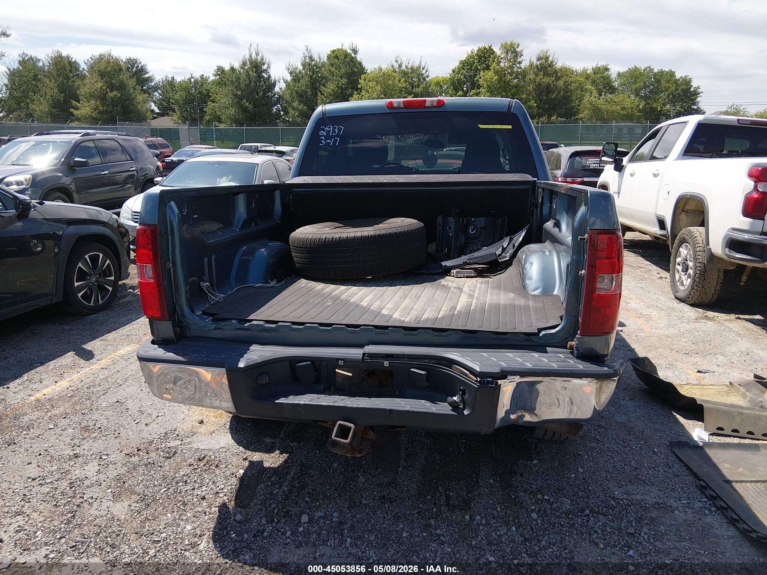 2008 Chevrolet Silverado 1500 Lt1 Blue vin: 2GCEK133581142937