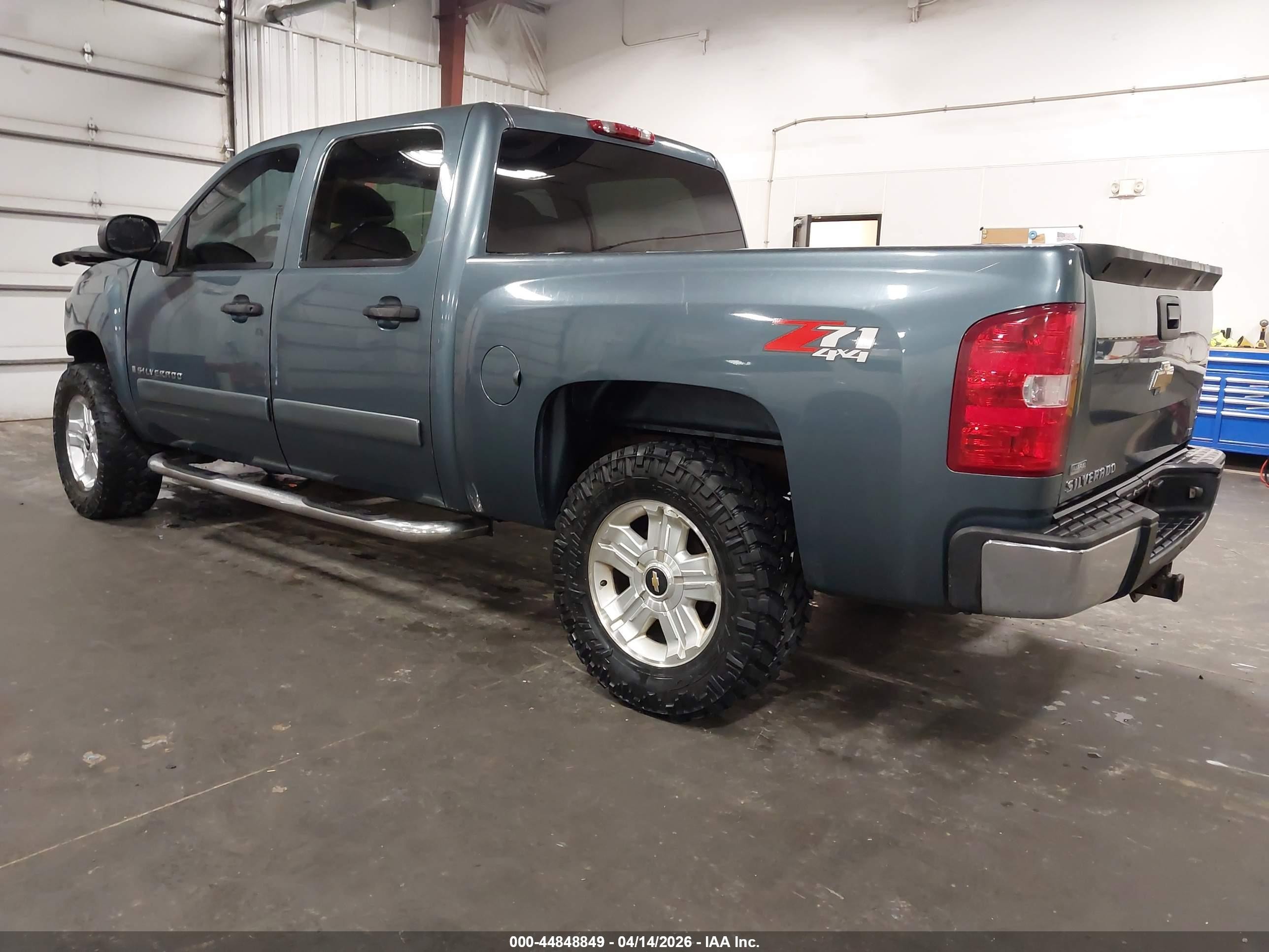 2008 Chevrolet Silverado 1500 Lt1 Blue vin: 2GCEK133581234842