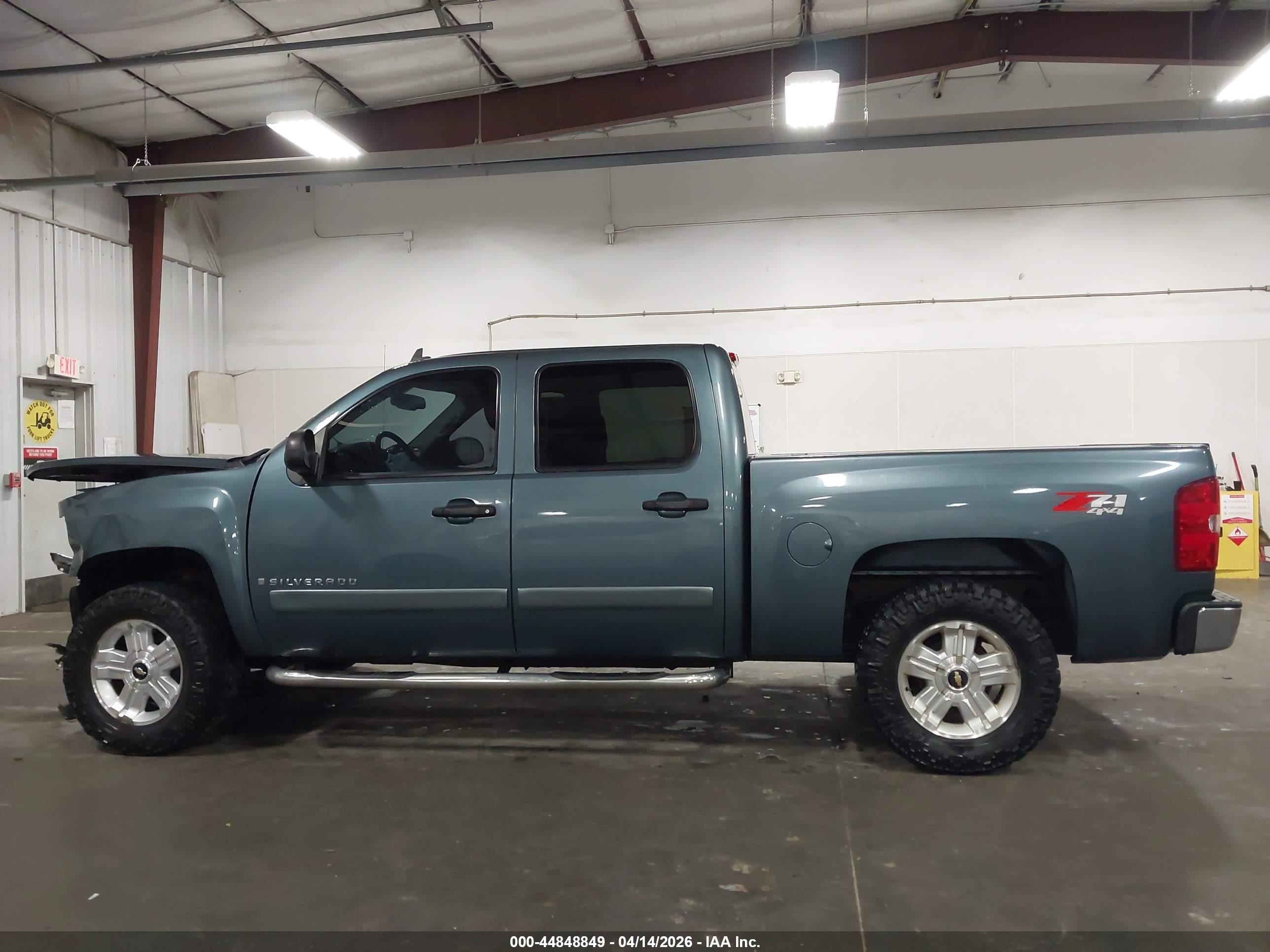 2008 Chevrolet Silverado 1500 Lt1 Blue vin: 2GCEK133581234842