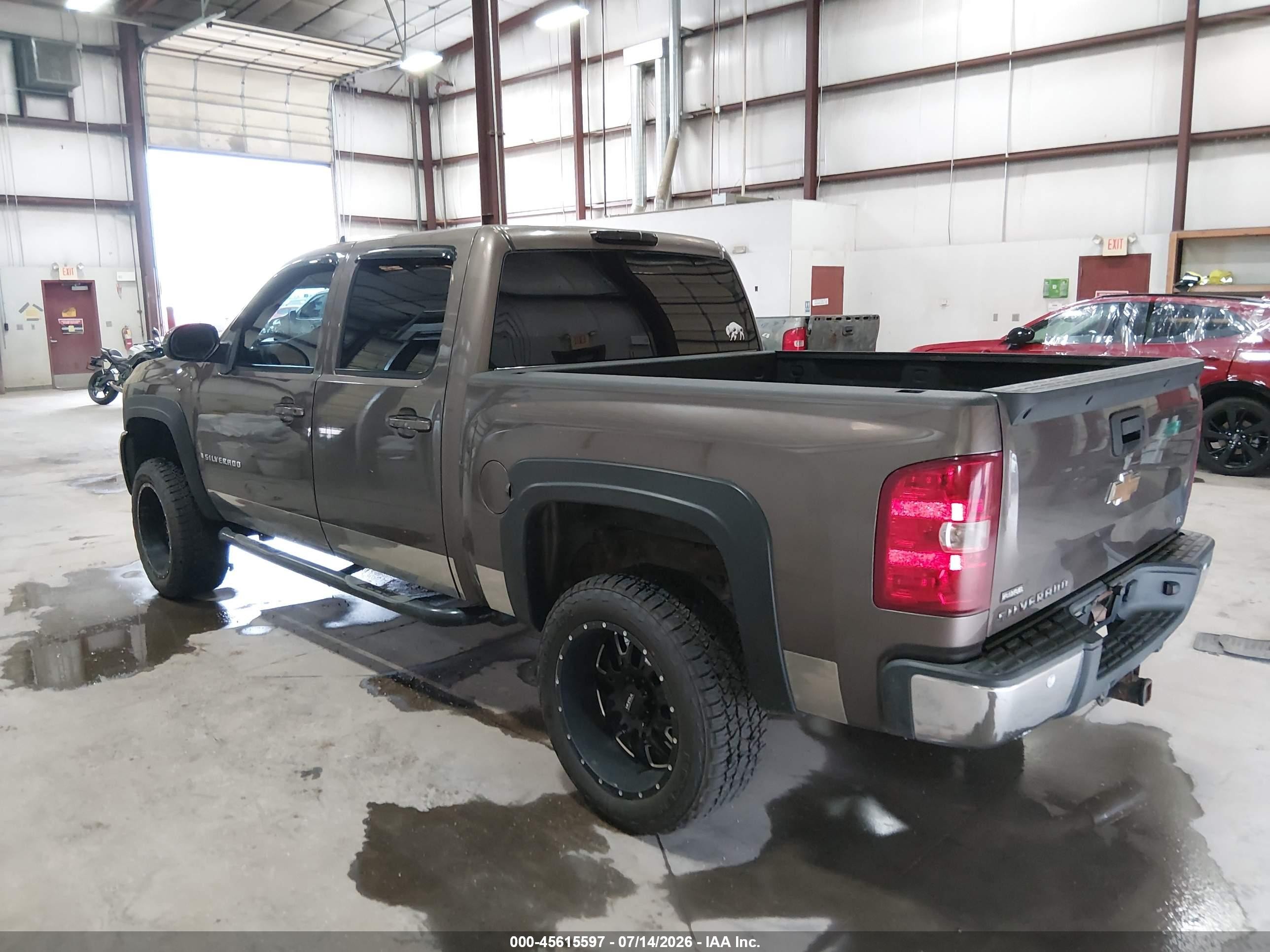 2008 Chevrolet Silverado 1500 Lt1/lt2/ltz/work Truck Brown vin: 2GCEK133681134099