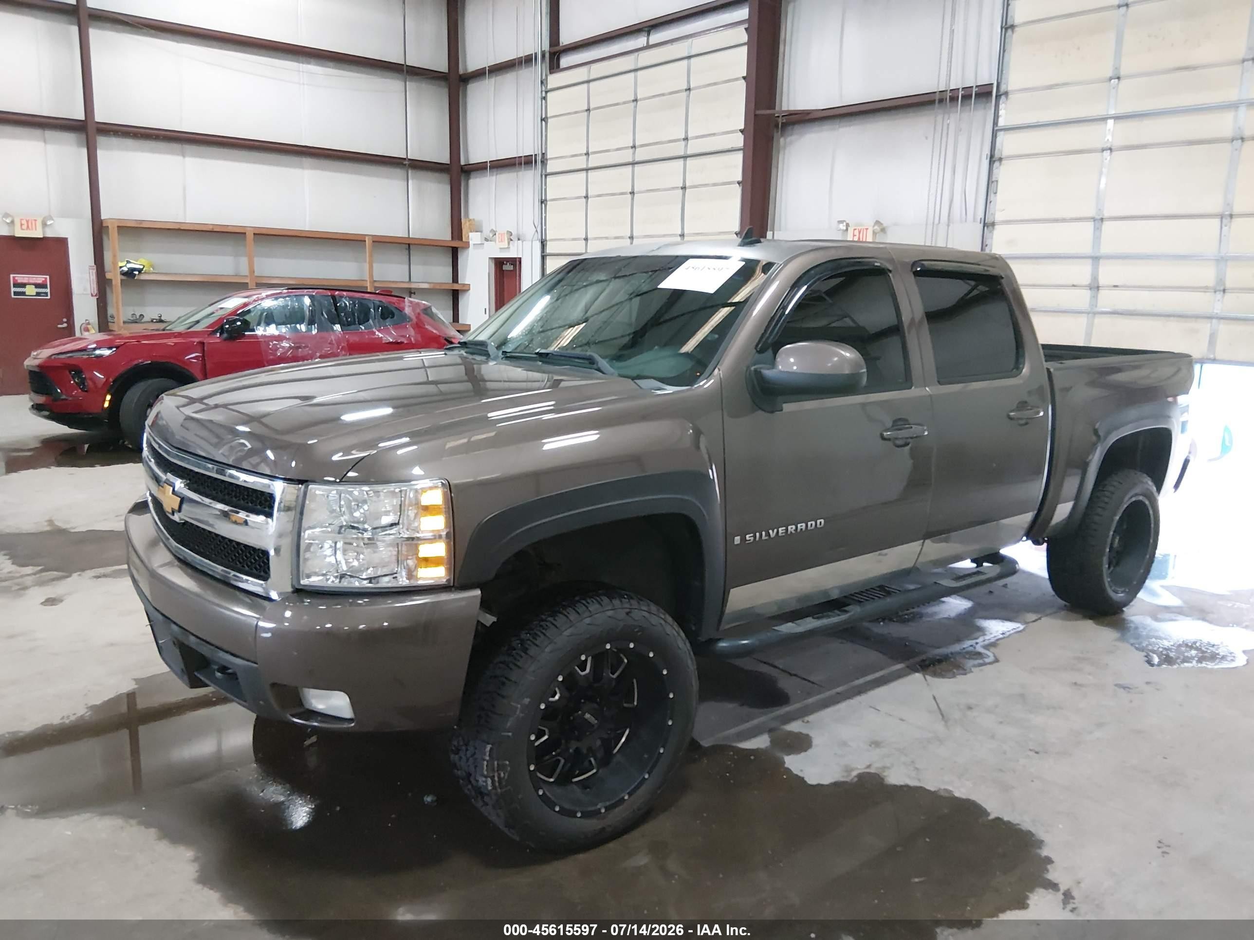2008 Chevrolet Silverado 1500 Lt1/lt2/ltz/work Truck Brown vin: 2GCEK133681134099