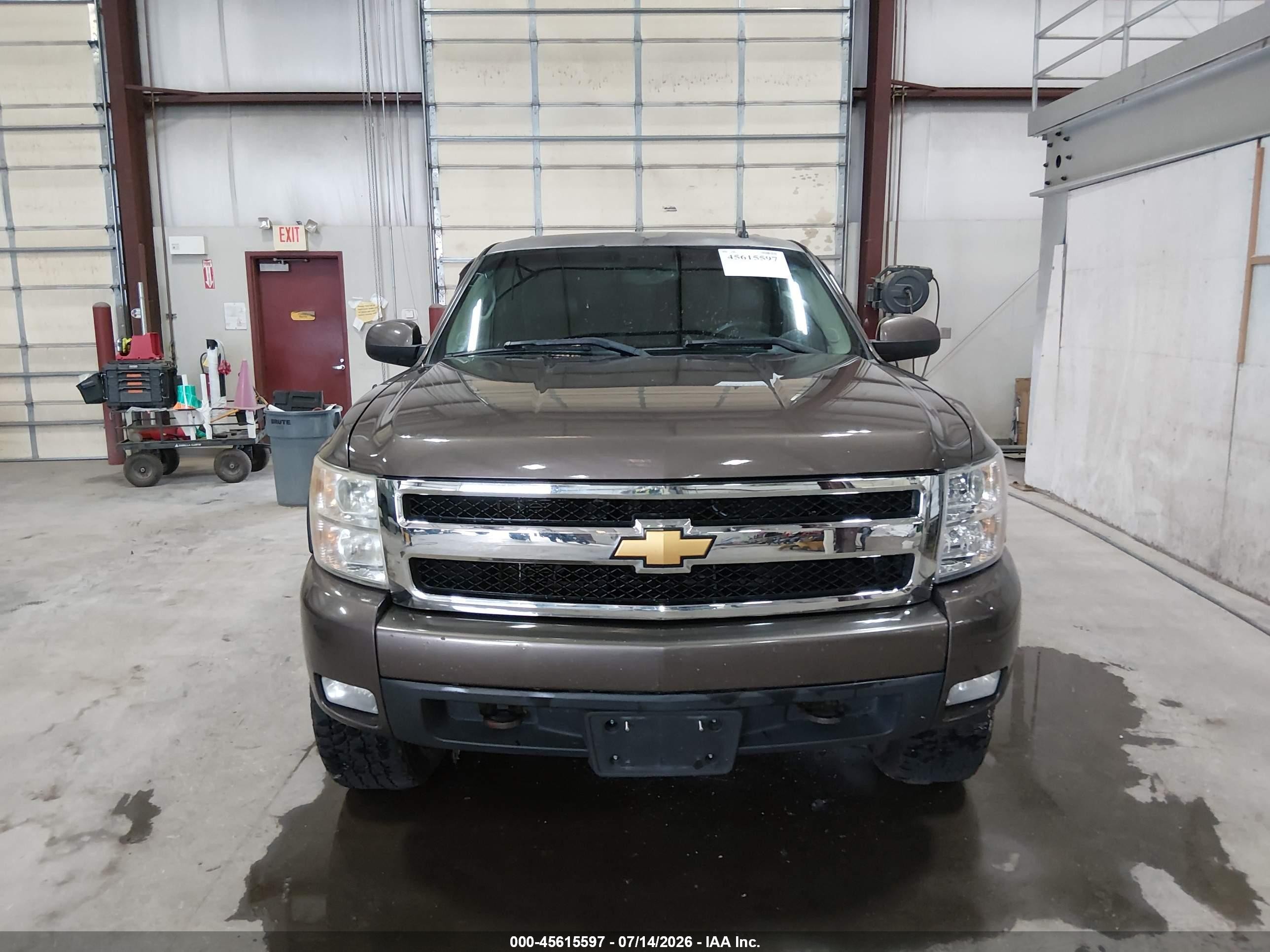 2008 Chevrolet Silverado 1500 Lt1/lt2/ltz/work Truck Brown vin: 2GCEK133681134099