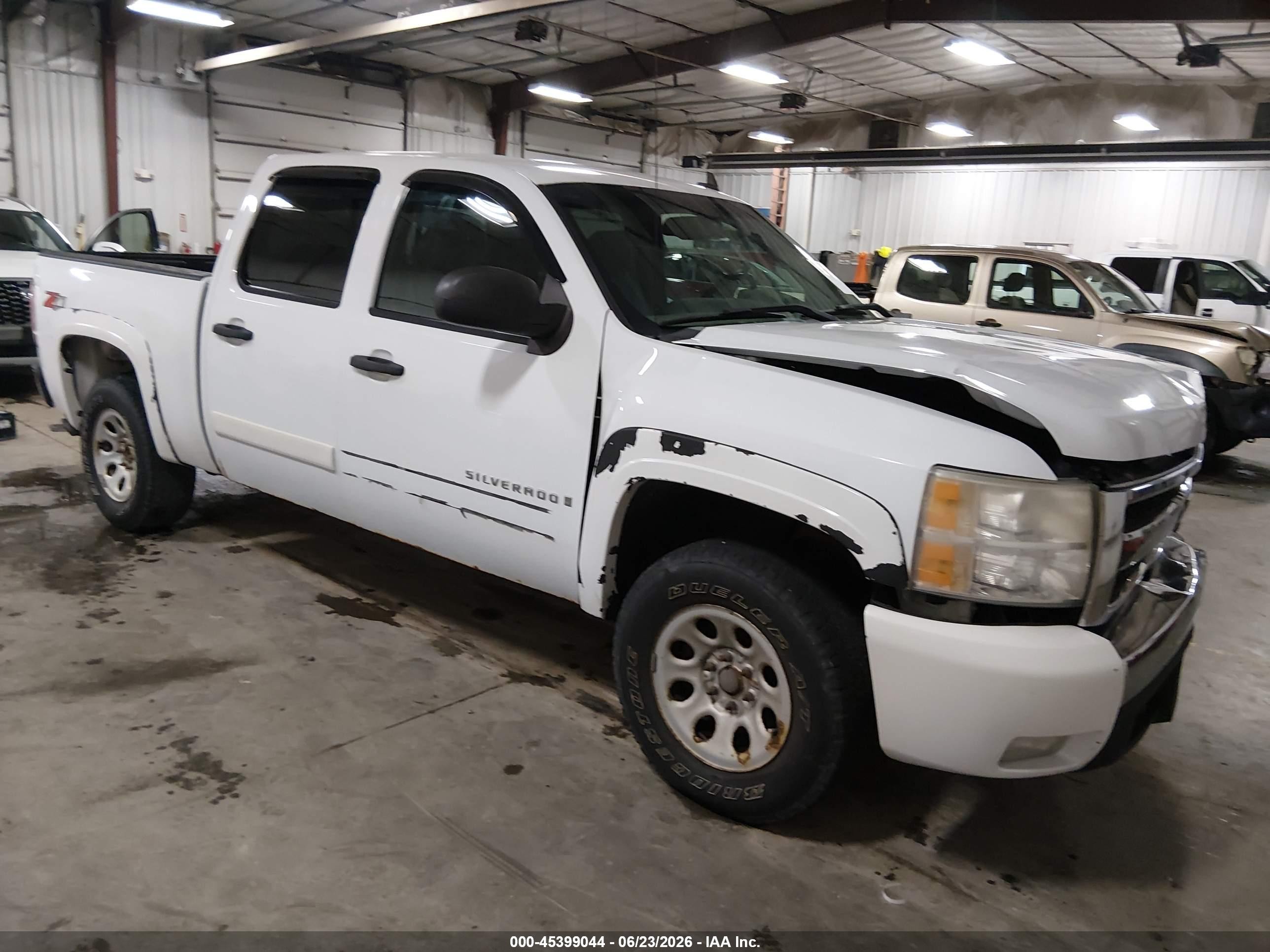 2008 Chevrolet Silverado 1500 Lt2 White vin: 2GCEK133681217628