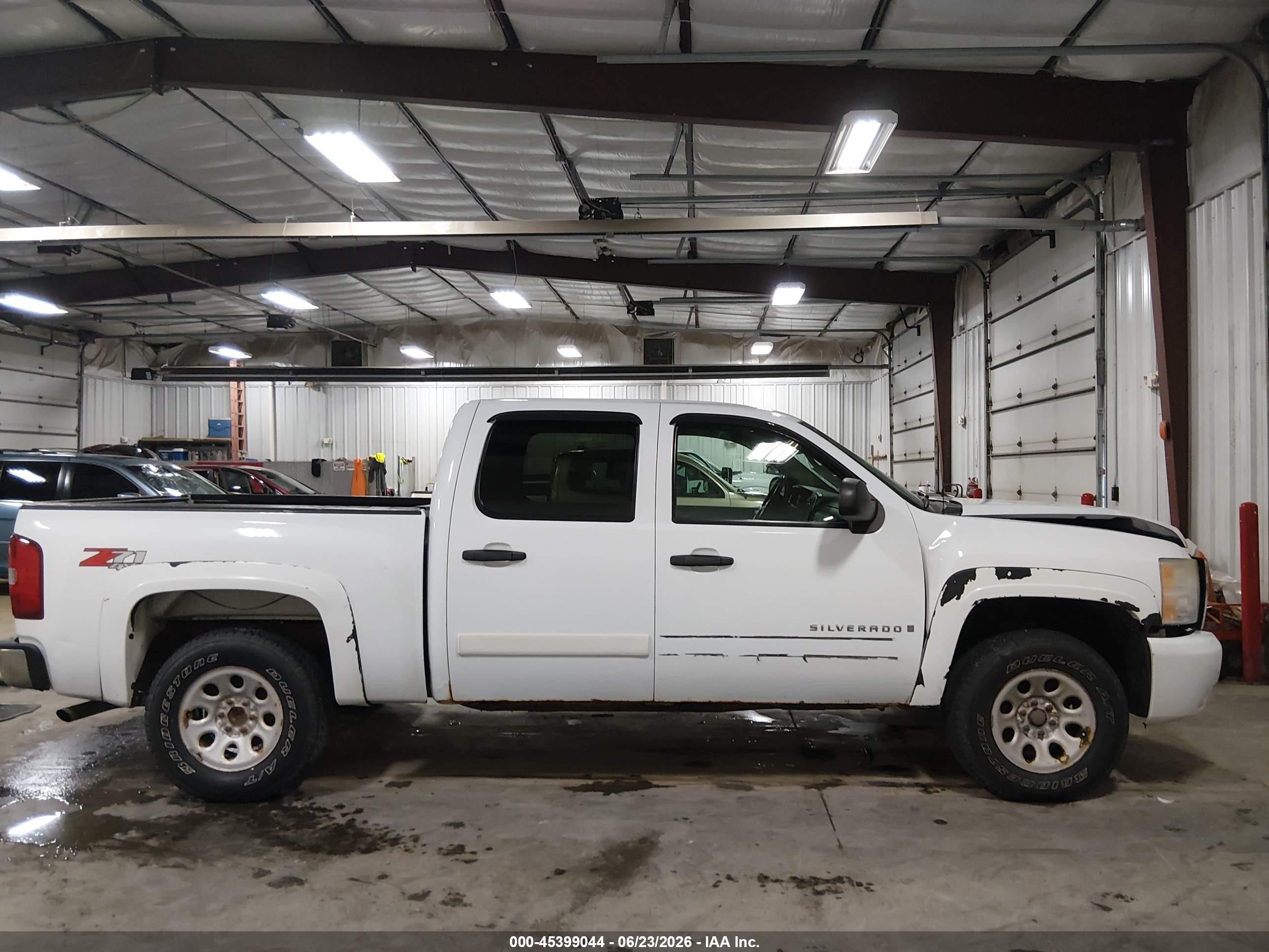 2008 Chevrolet Silverado 1500 Lt2 White vin: 2GCEK133681217628