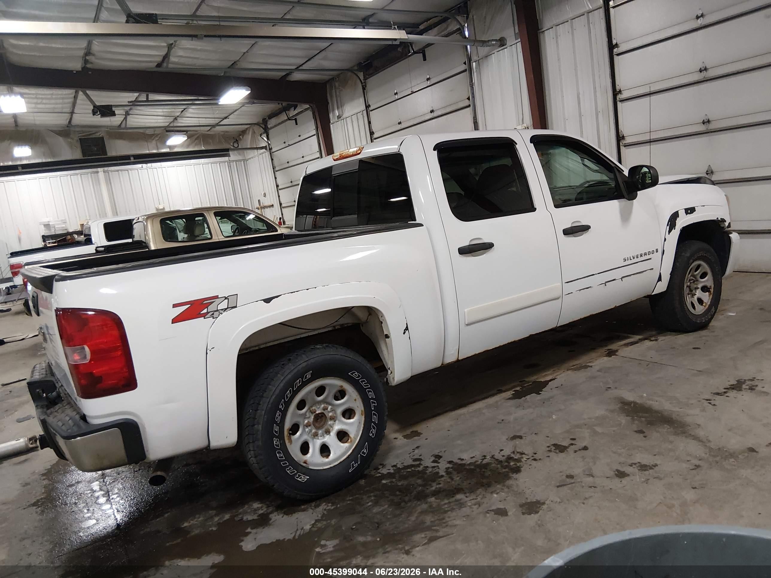 2008 Chevrolet Silverado 1500 Lt2 White vin: 2GCEK133681217628