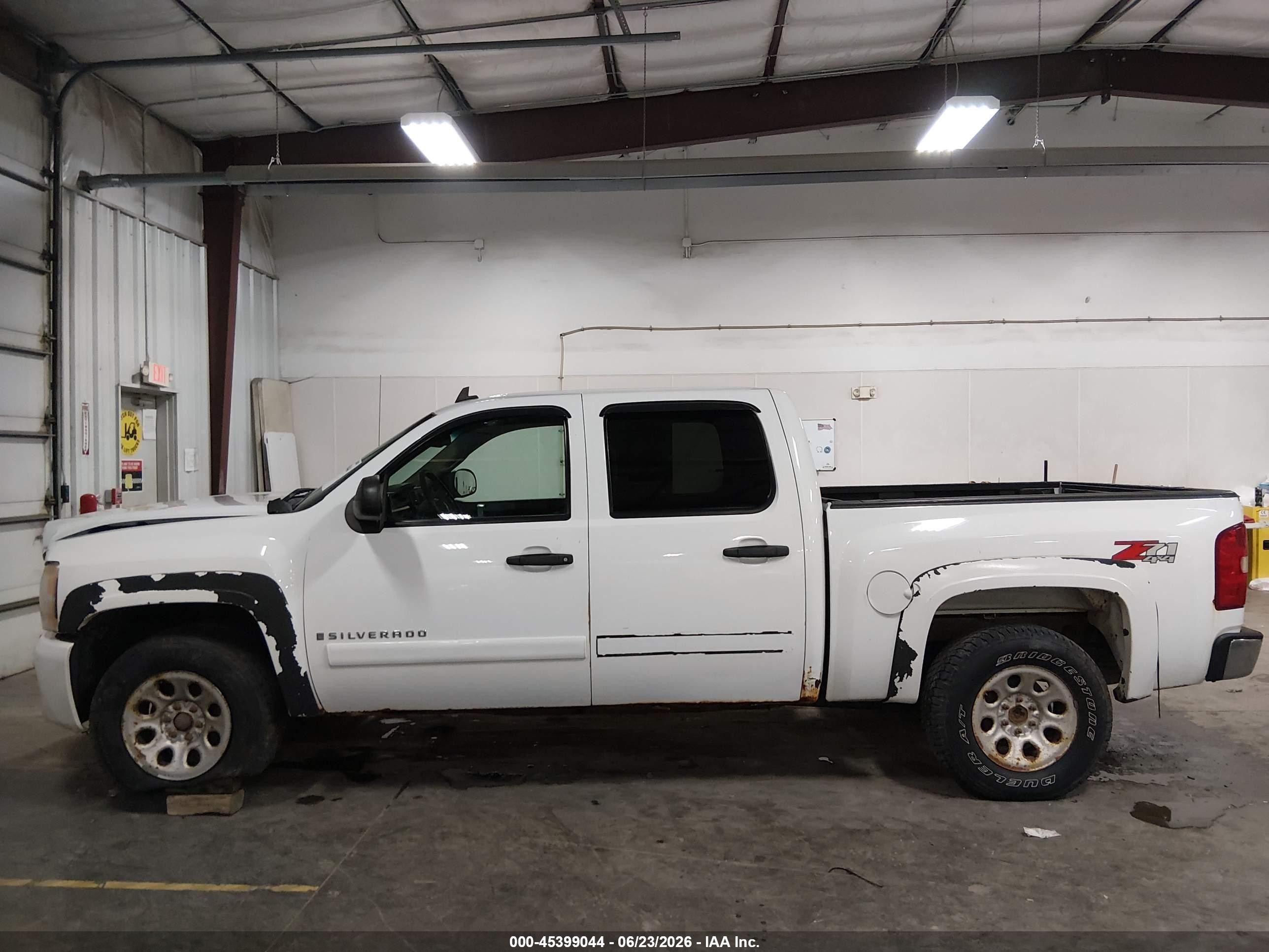 2008 Chevrolet Silverado 1500 Lt2 White vin: 2GCEK133681217628