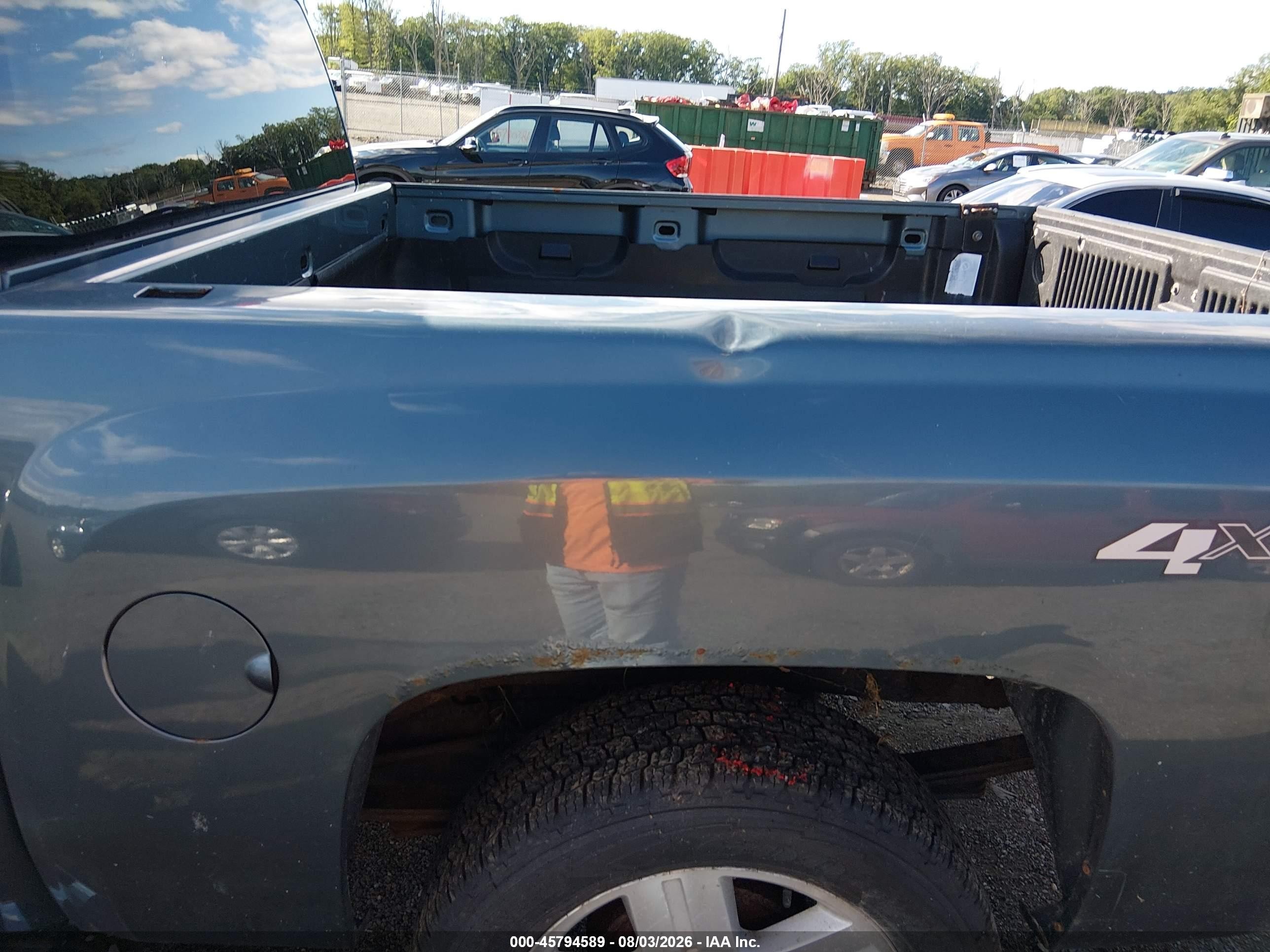 2008 Chevrolet Silverado 1500 Ltz Blue vin: 2GCEK133781131941