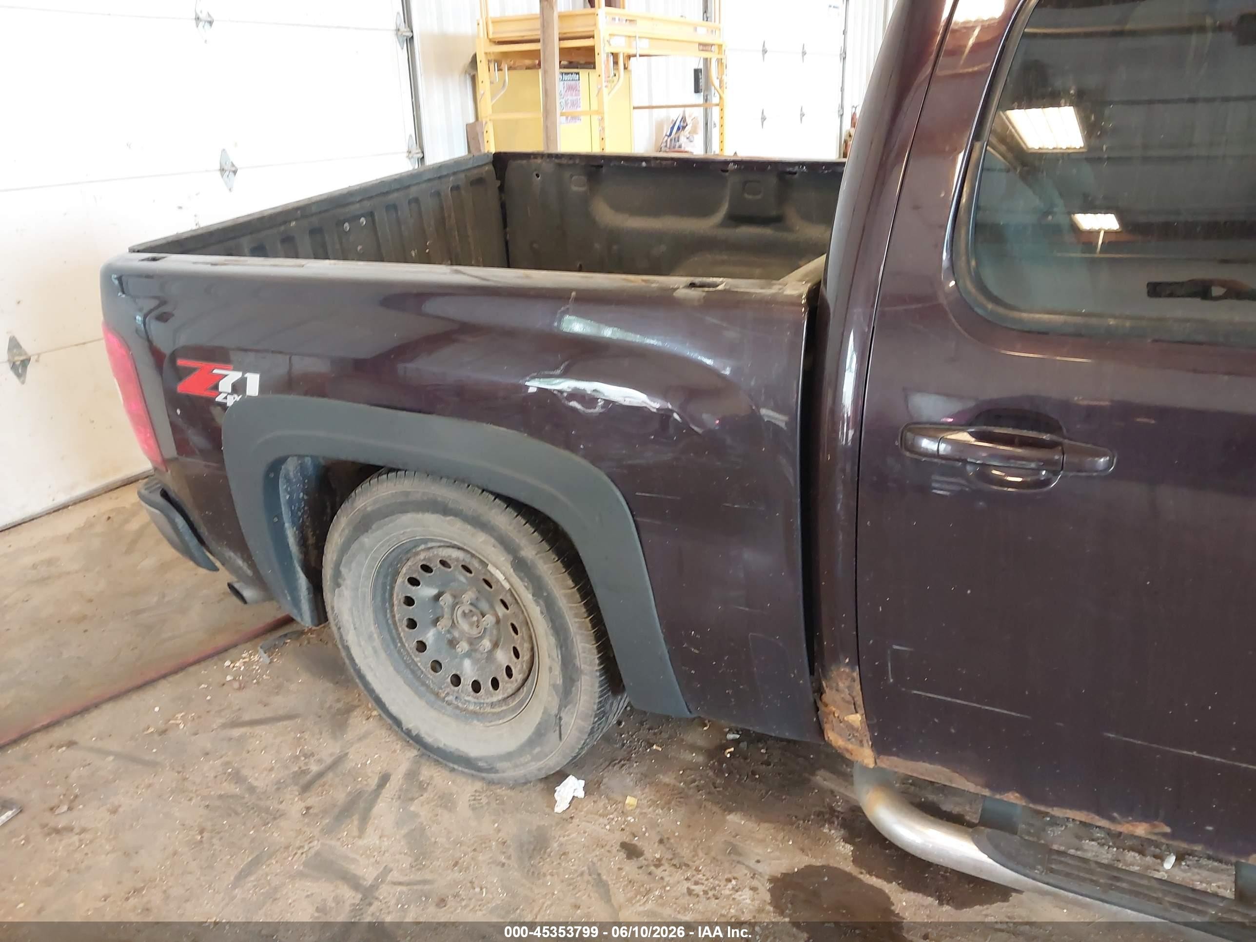 2008 Chevrolet Silverado 1500 Ltz Black vin: 2GCEK133781265624