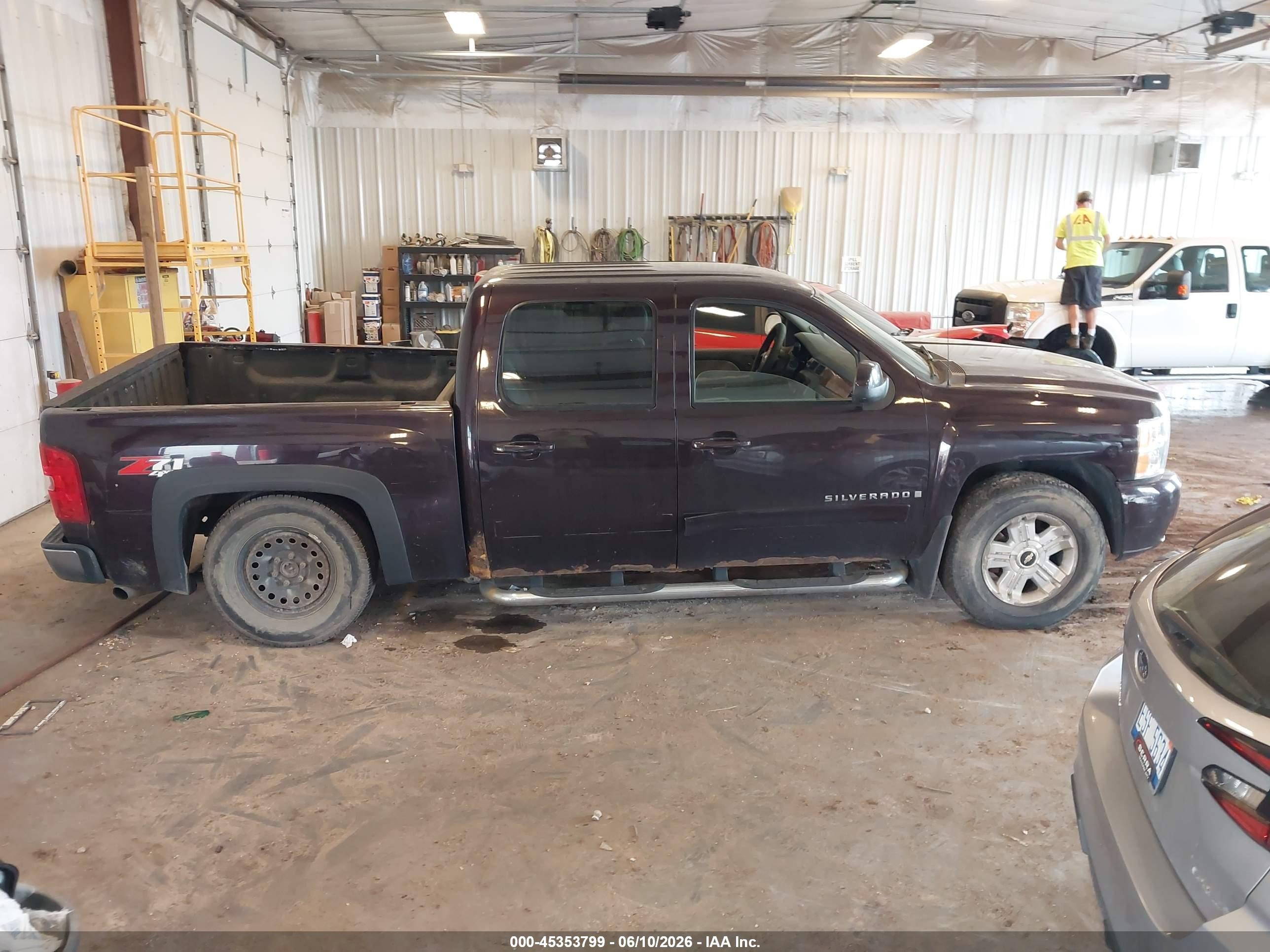 2008 Chevrolet Silverado 1500 Ltz Black vin: 2GCEK133781265624
