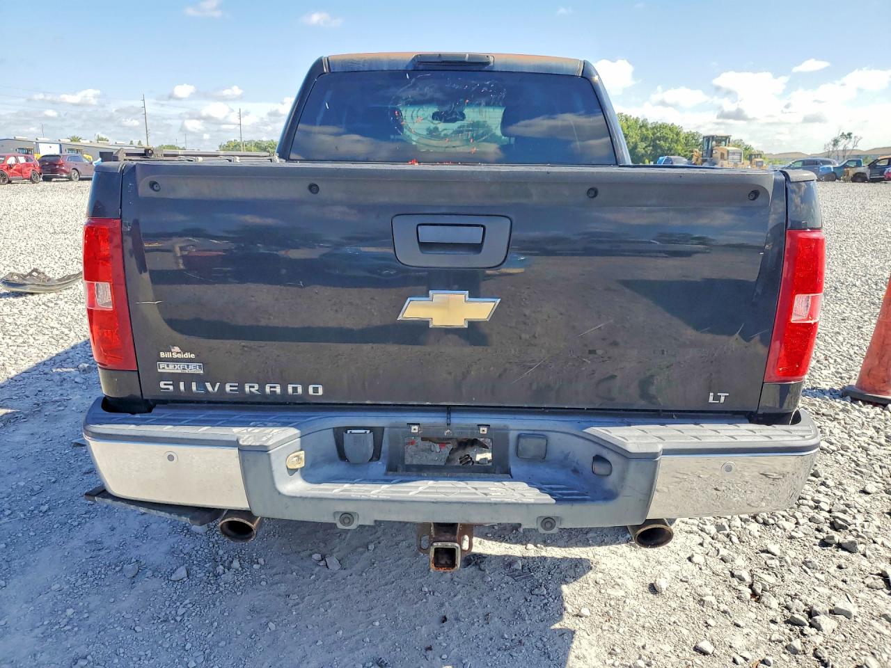 2007 Chevrolet Silverado K1500 Crew Cab Black vin: 2GCEK133971655980